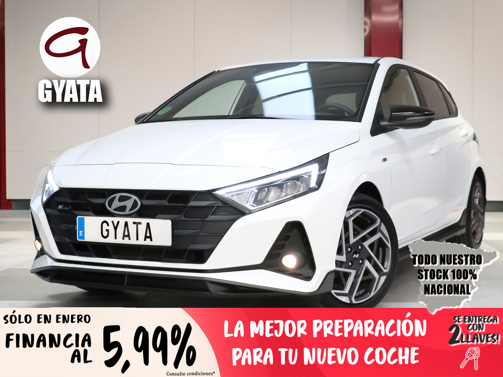 HYUNDAI i20 (1.2 MPI N Line 59 kW (79 CV)) en Madrid