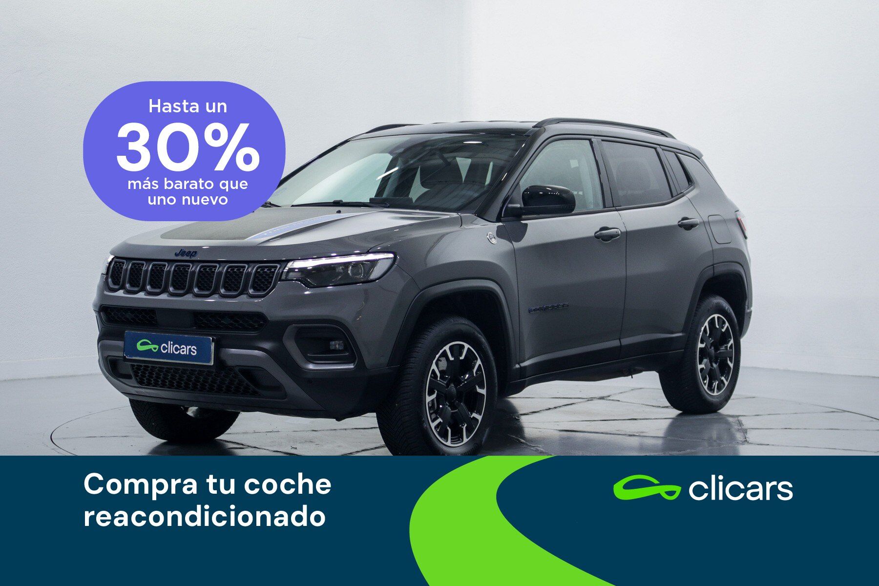 JEEP Compass (Compass 1.3 PHEV Trailhawk EAWD Aut. 240) en Madrid
