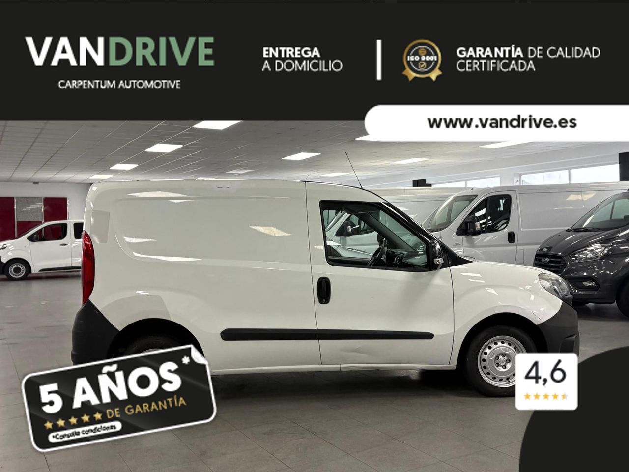 Foto del FIAT Dobló Cargo 1.3Mjt Base 90 E5+