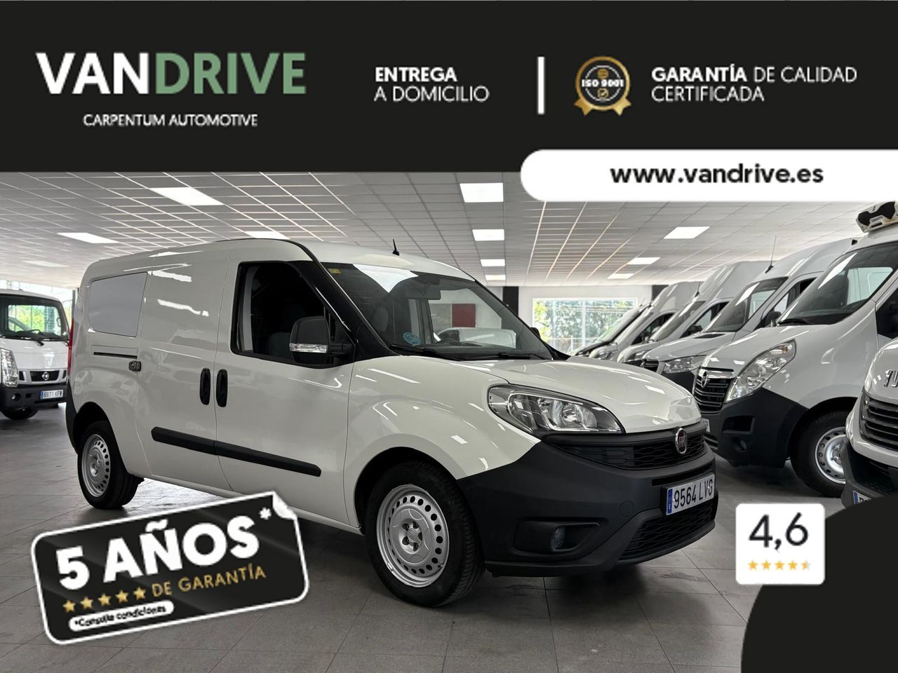 FIAT Dobló (Cargo Base 1.3 Multijet 90cv E5+) en Lugo