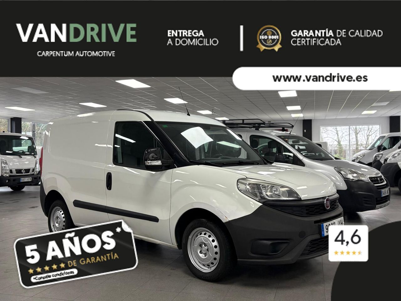 Foto del FIAT Dobló Cargo 1.3Mjt Base 90 E5+