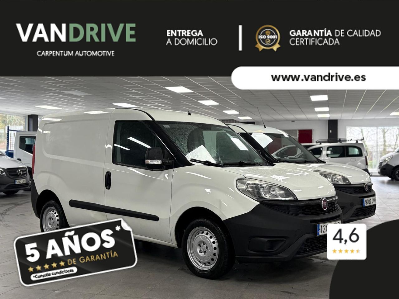 Foto del FIAT Dobló Cargo 1.3Mjt Base 90 E5+