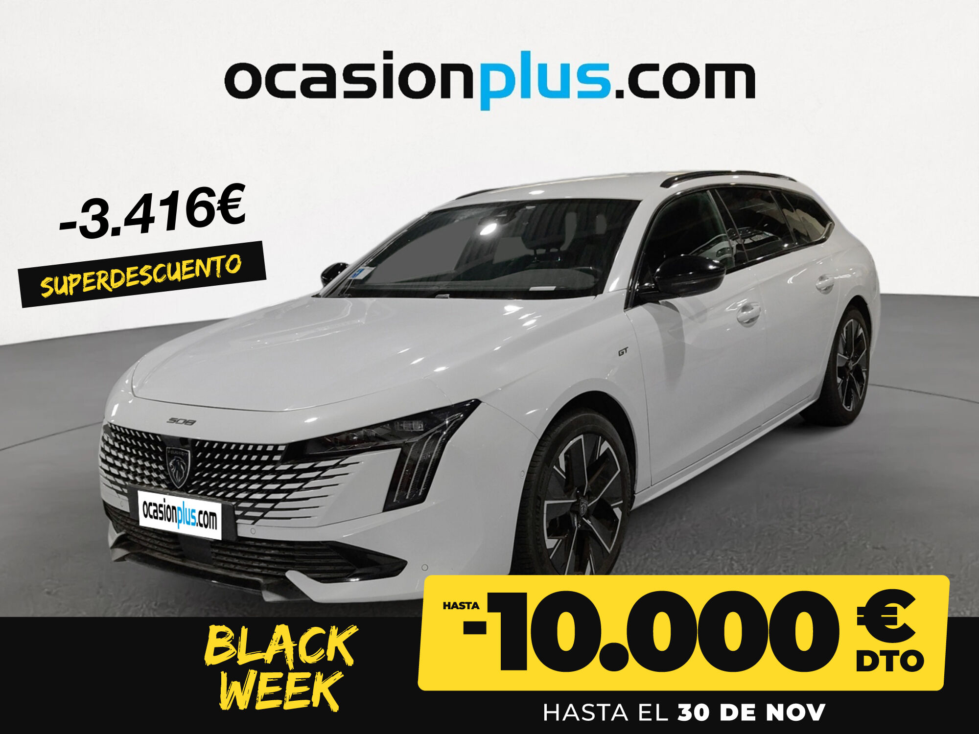 PEUGEOT 508 (BlueHDi 130 S&S GT EAT8 96 kW (130 CV)) en Madrid