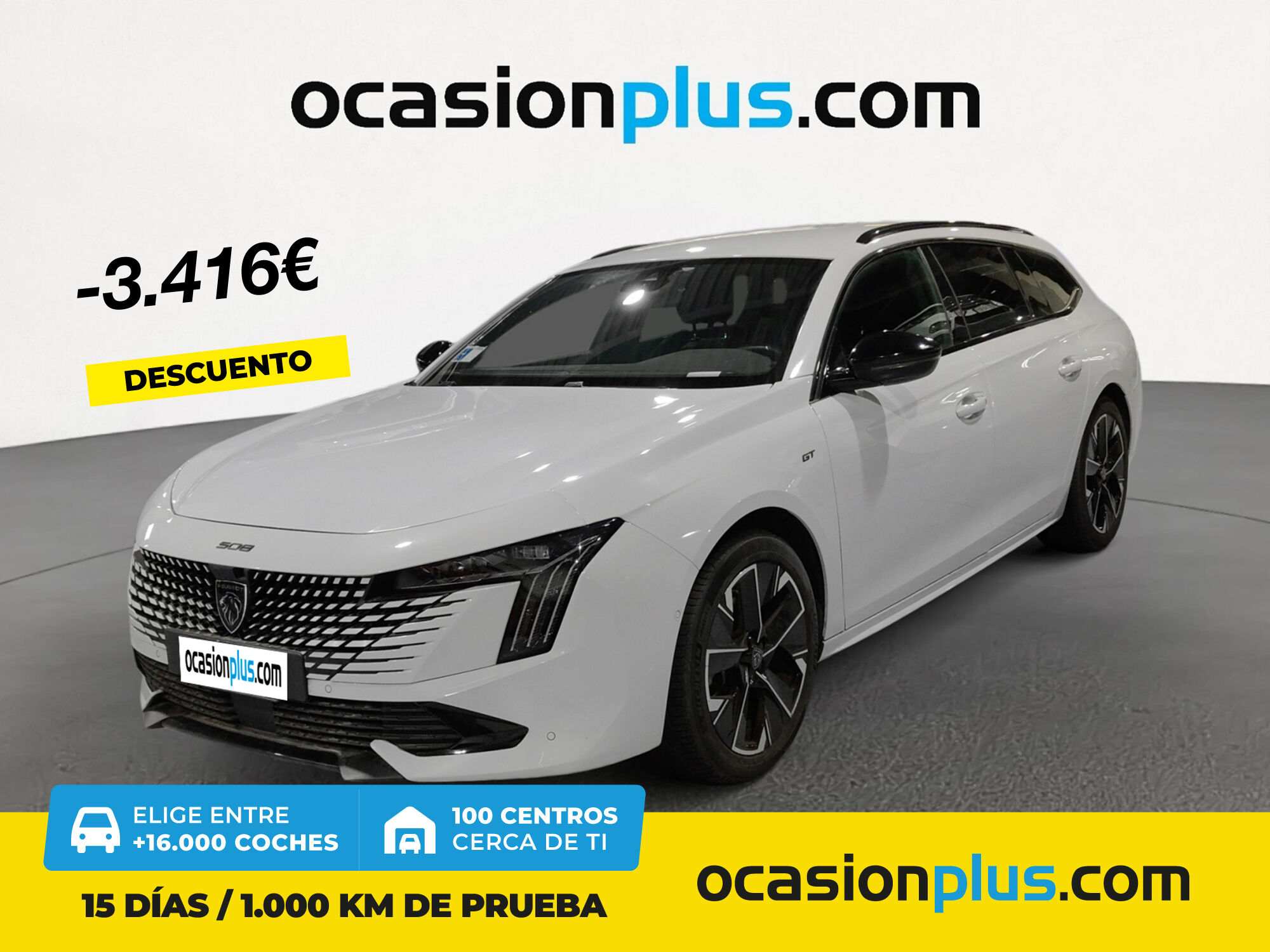 PEUGEOT 508 (BlueHDi 130 S&S GT EAT8 96 kW (130 CV)) en Madrid