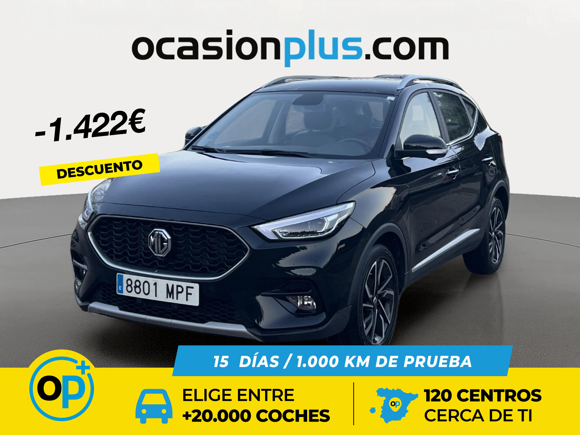 MG ZS (1.5 Luxury 78 kW (106 CV)) en Madrid