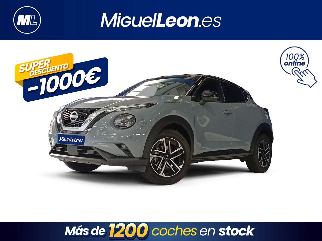 NISSAN Juke (DIG-T 84 kW (114 CV) 6M/T Tekna) en Palmas, Las