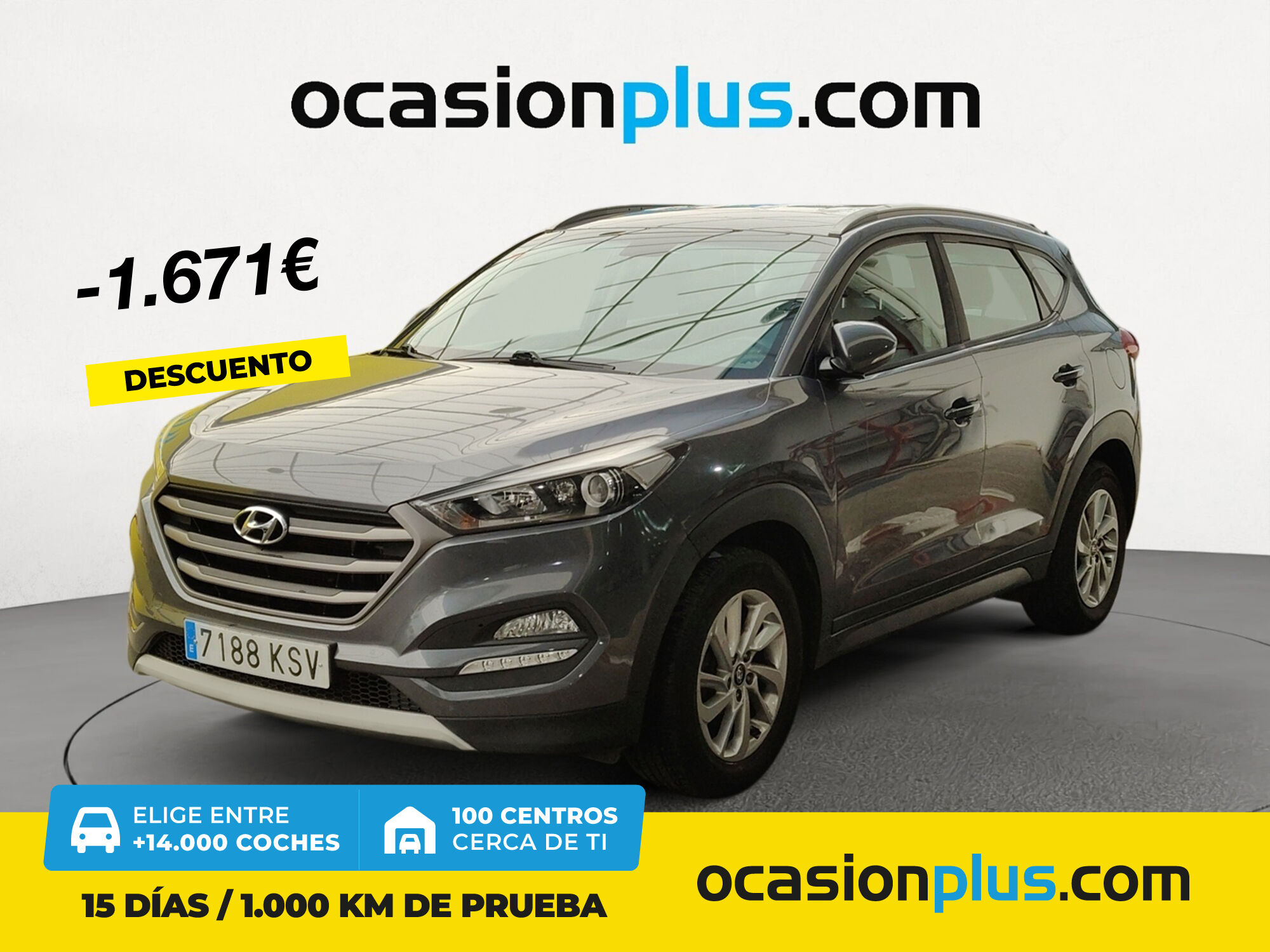 HYUNDAI Tucson (1.7 CRDI BlueDrive Link 4x2 85 kW (115 CV)) en Madrid