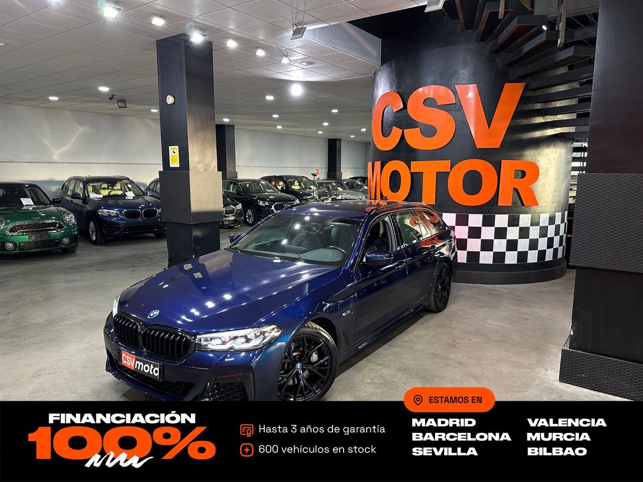 BMW Serie 5 (530e Touring) en Madrid
