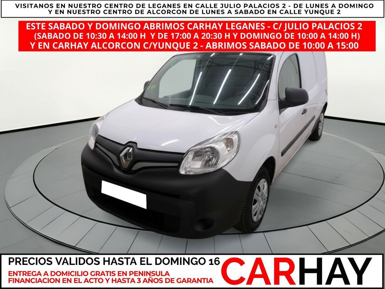 RENAULT Kangoo (EXTRA 1.5 DCI 95CV BVM6) en Madrid