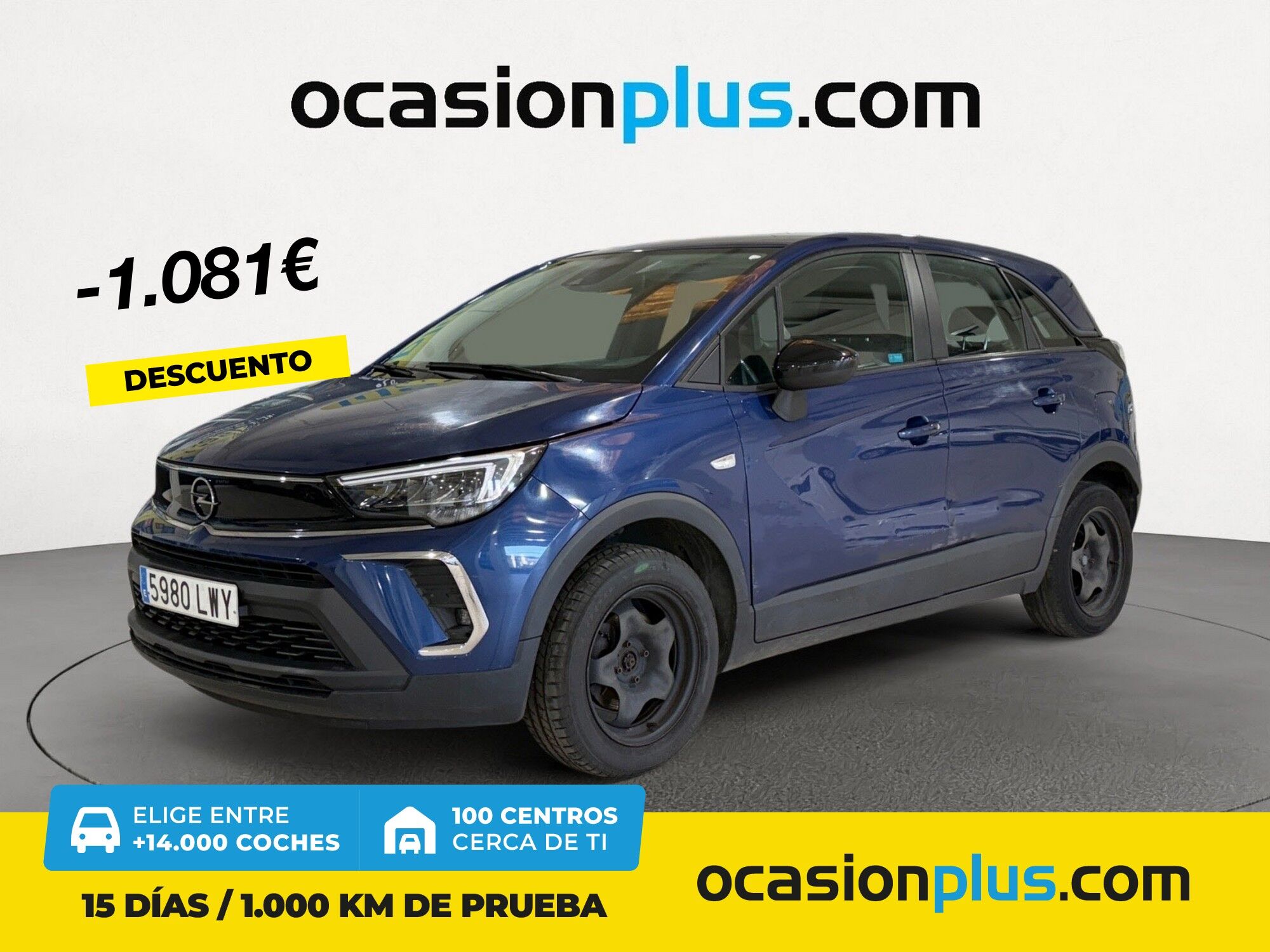 OPEL Crossland (1.2 Edition 81 kW (110 CV)) en Madrid