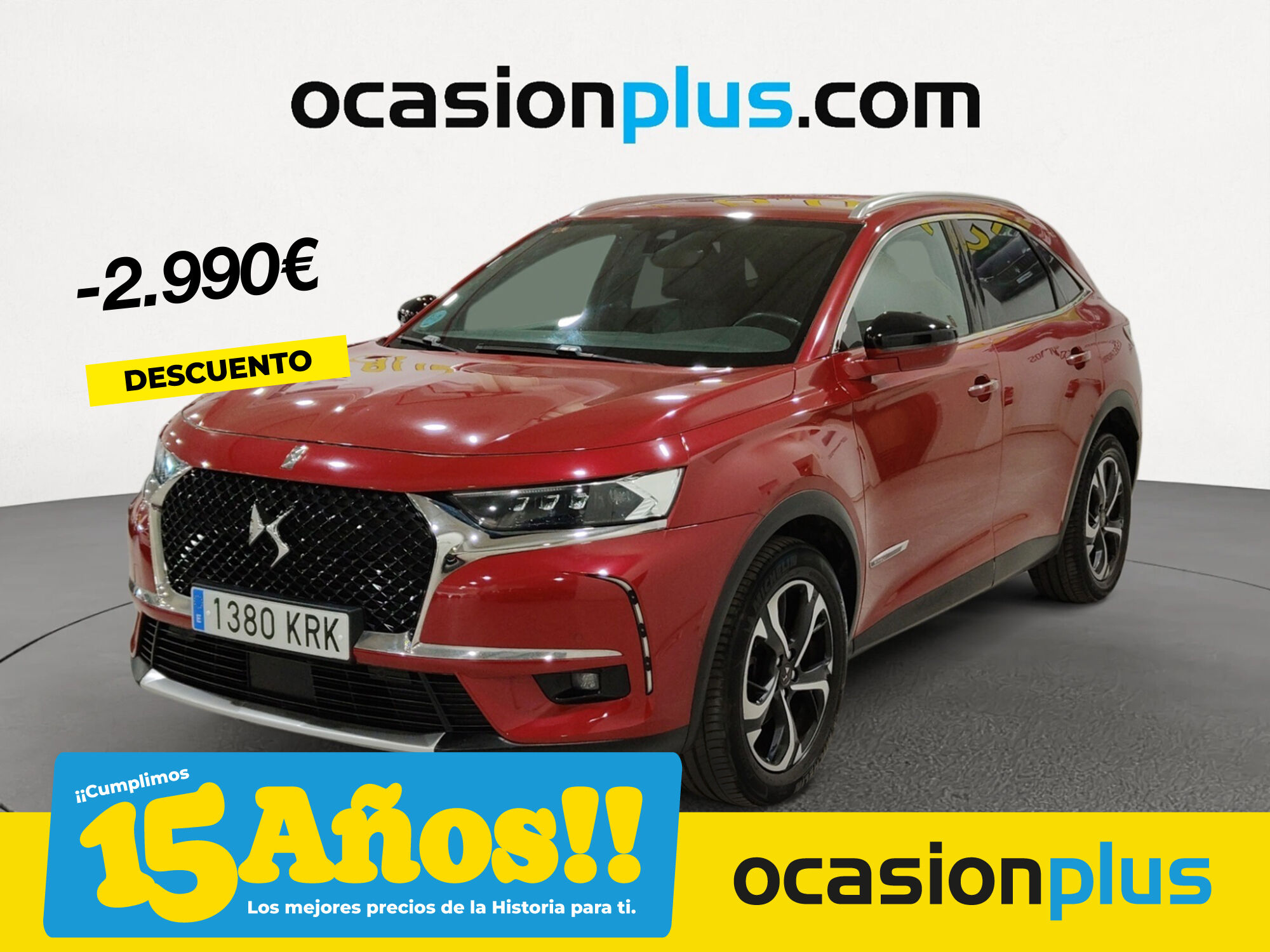 DS DS 7 Crossback (PureTech 180 Grand Chic Auto 132 kW (180 CV)) en Madrid