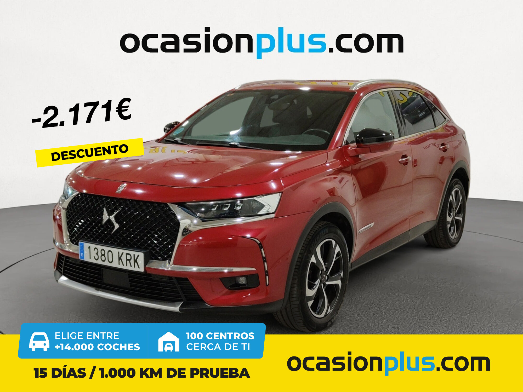 DS DS 7 Crossback (PureTech 180 Grand Chic Auto 132 kW (180 CV)) en Madrid