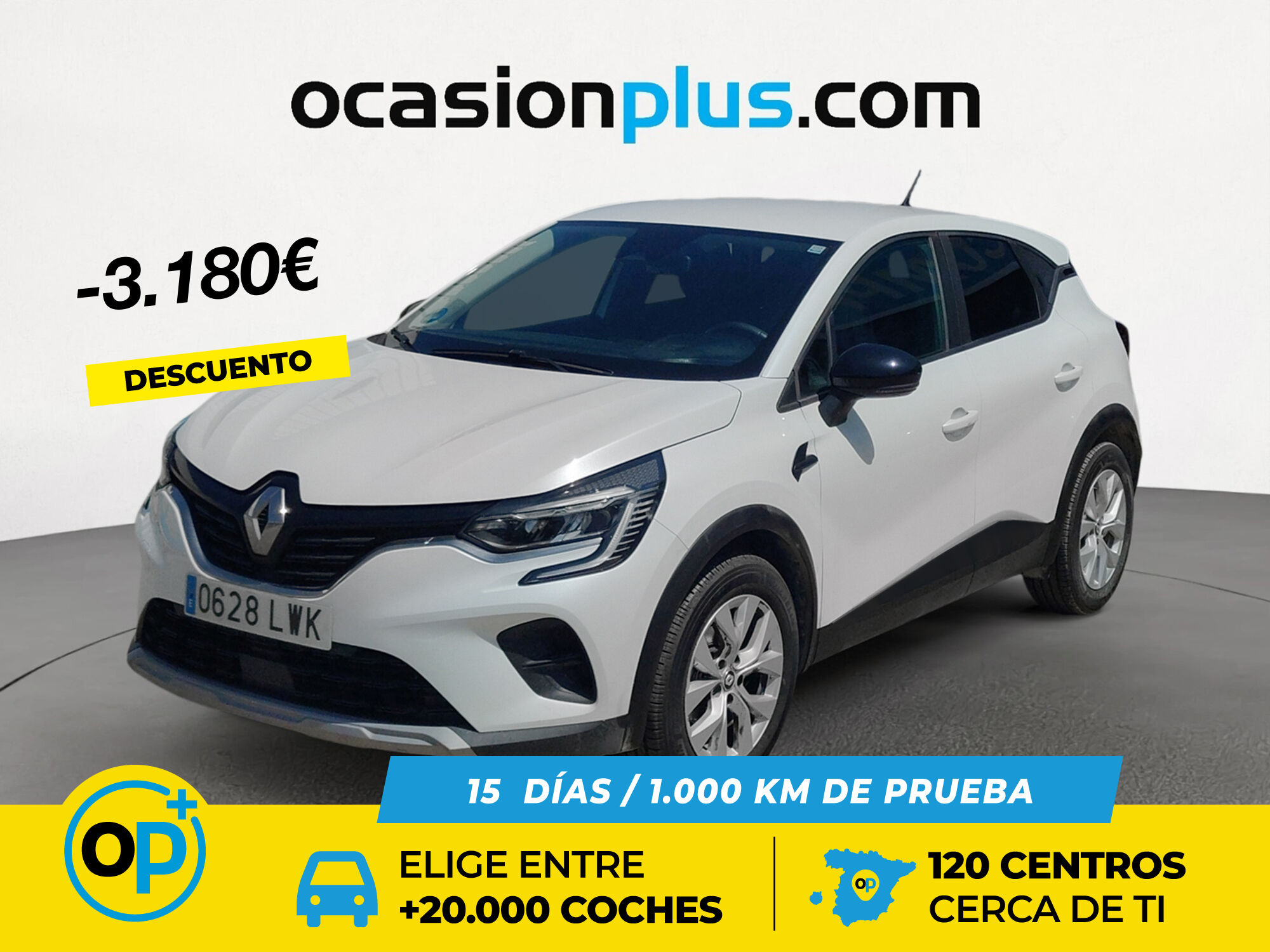RENAULT Captur (Intens TCe GLP 74 kW (100 CV)) en Madrid
