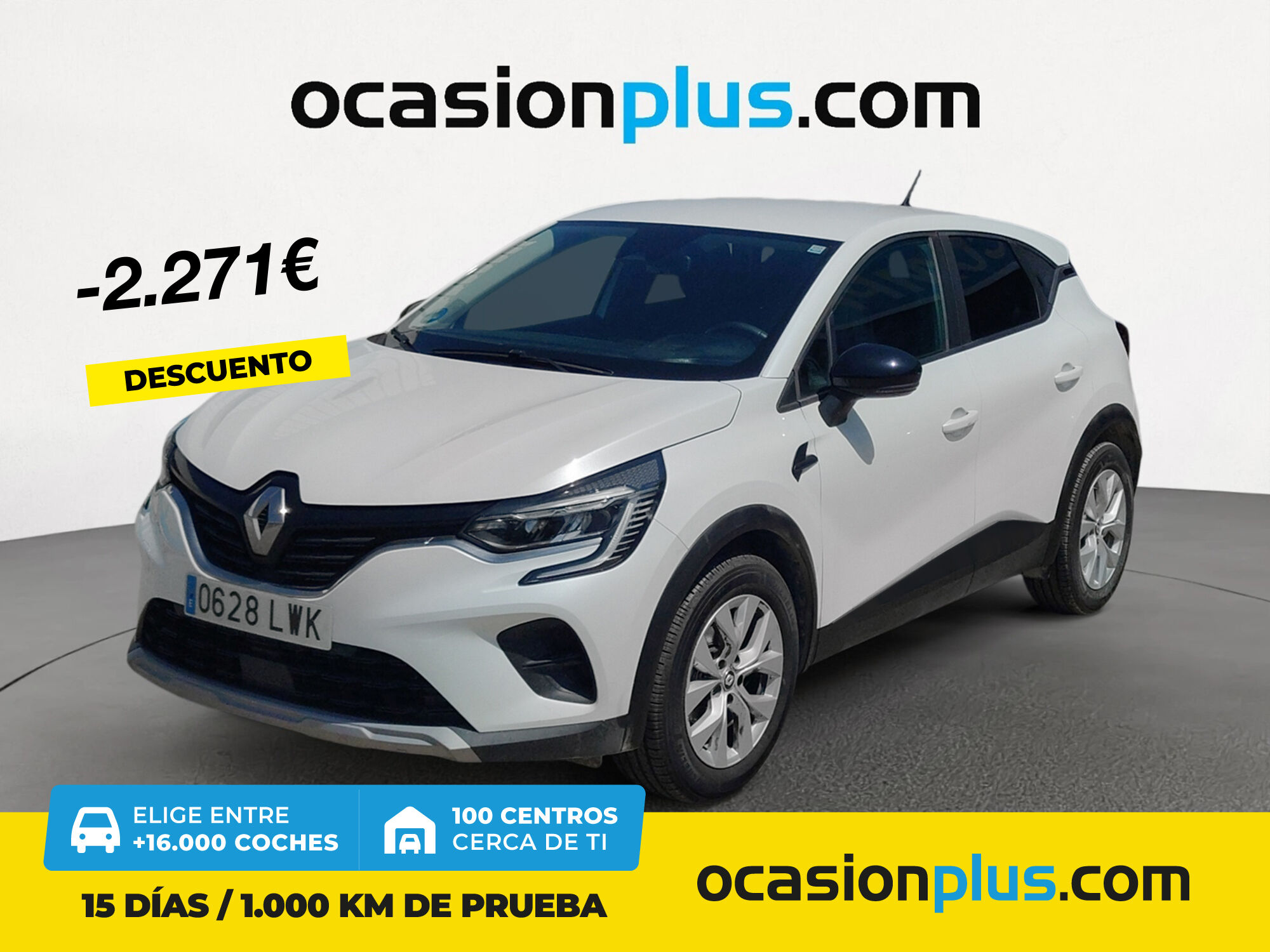 RENAULT Captur (Intens TCe GLP 74 kW (100 CV)) en Madrid