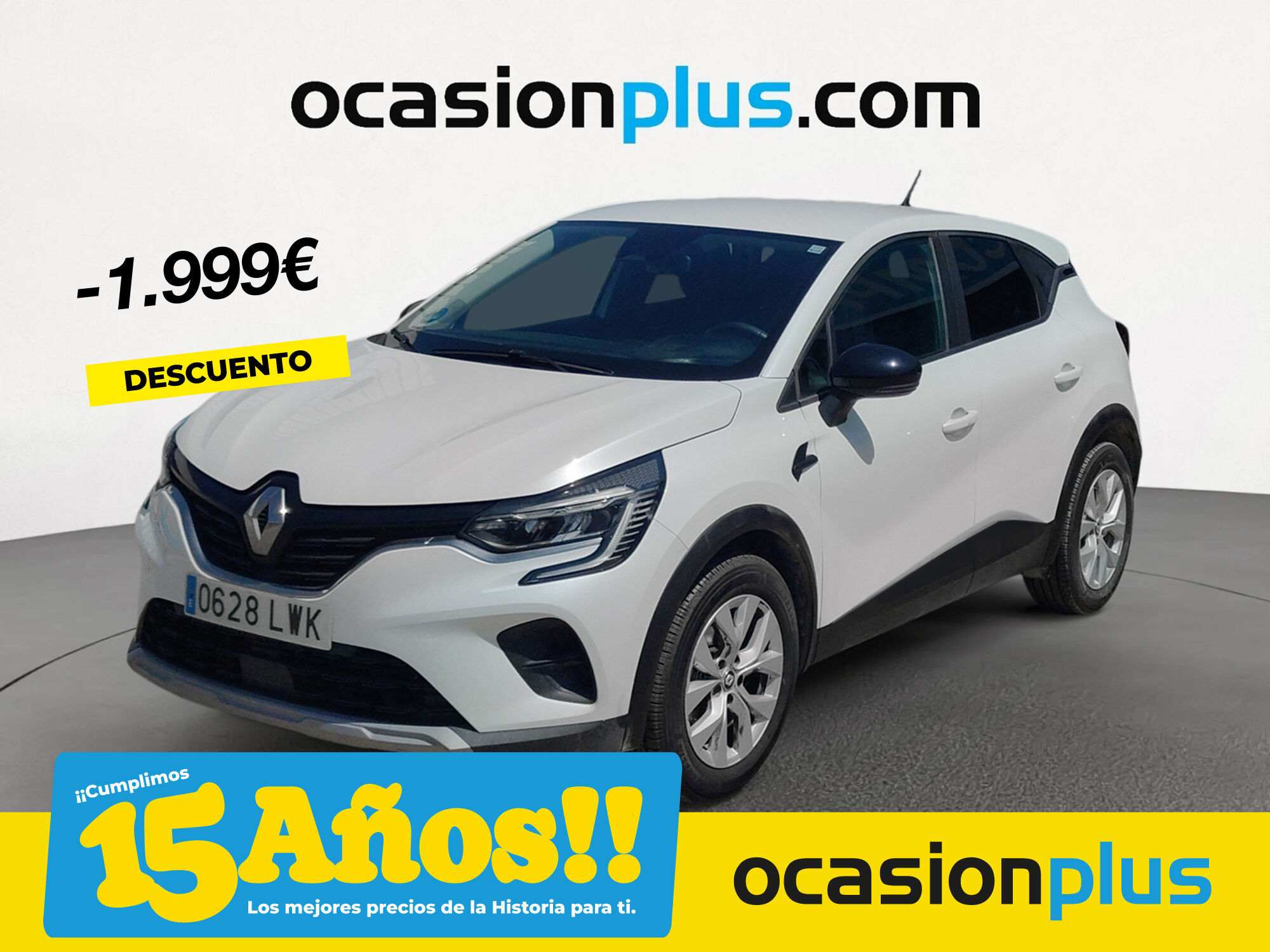 RENAULT Captur (Intens TCe GLP 74 kW (100 CV)) en Madrid