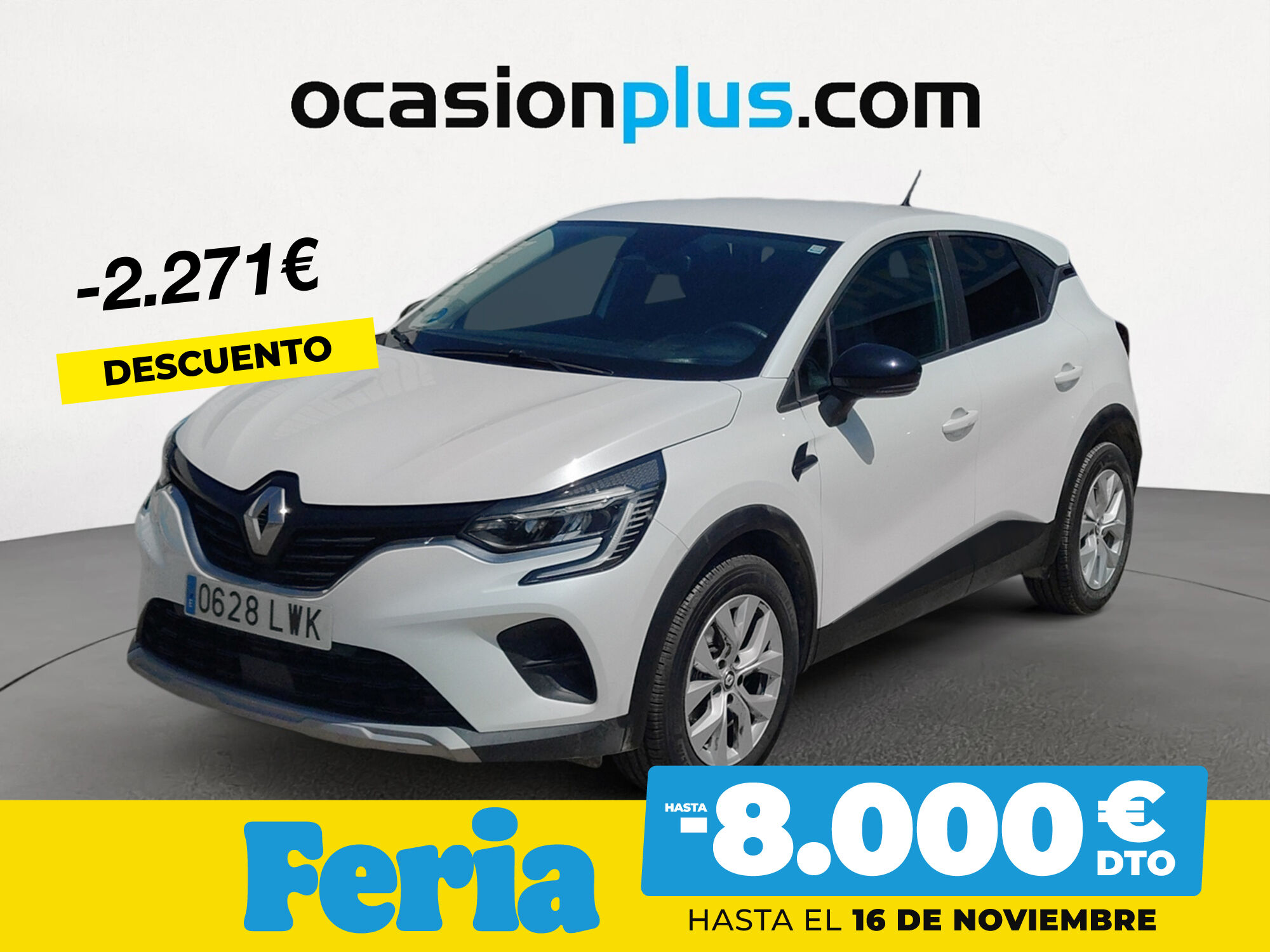 RENAULT Captur (Intens TCe GLP 74 kW (100 CV)) en Madrid