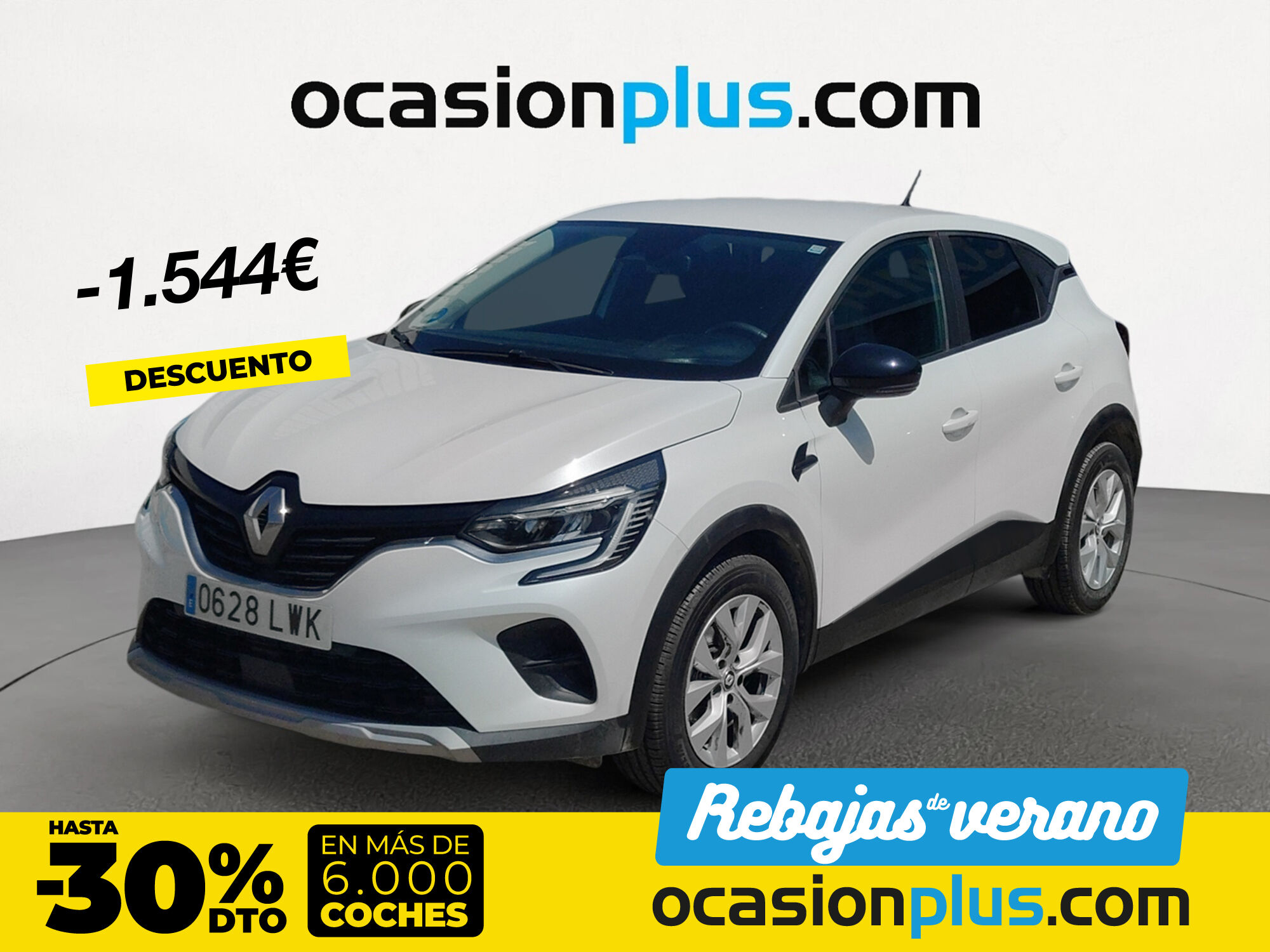 RENAULT Captur (Intens TCe GLP 74 kW (100 CV)) en Madrid