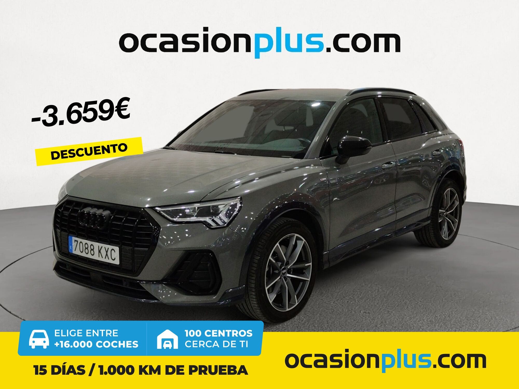 AUDI Q3 (S line 40 TFSI quattro 140 kW (190 CV) S tronic) en Madrid