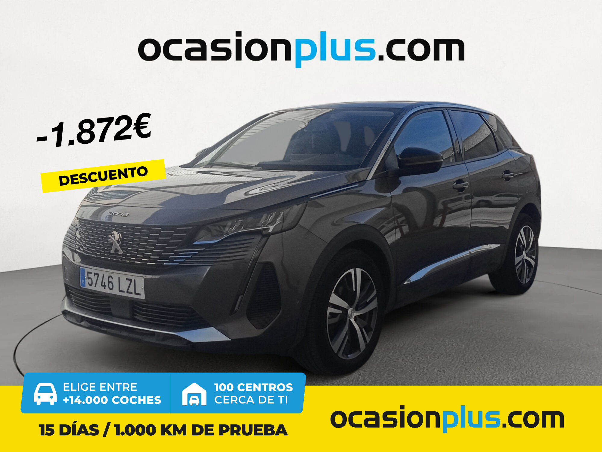 PEUGEOT 3008 (BlueHDI 130 S&S Allure 96 kW (130 CV)) en Madrid