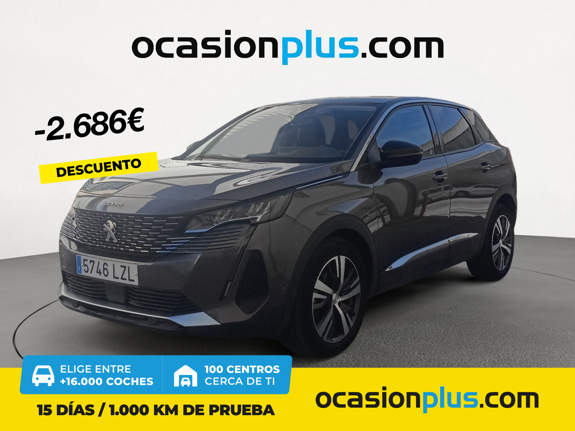 PEUGEOT 3008 (BlueHDI 130 S&S Allure 96 kW (130 CV)) en Madrid