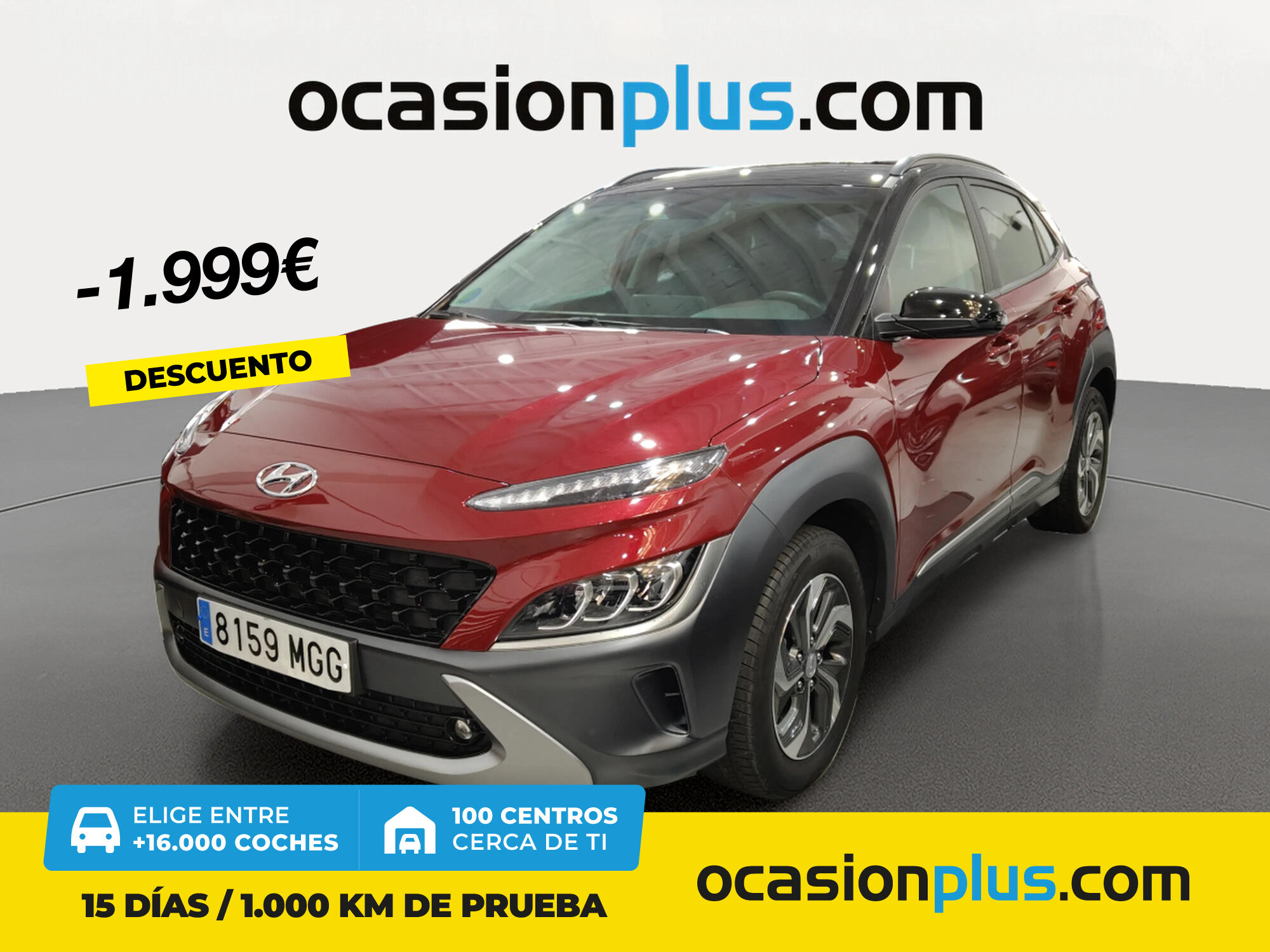 HYUNDAI Kona (1.6 GDI HEV Tecno 2C DCT 104 kW (141 CV)) en Madrid