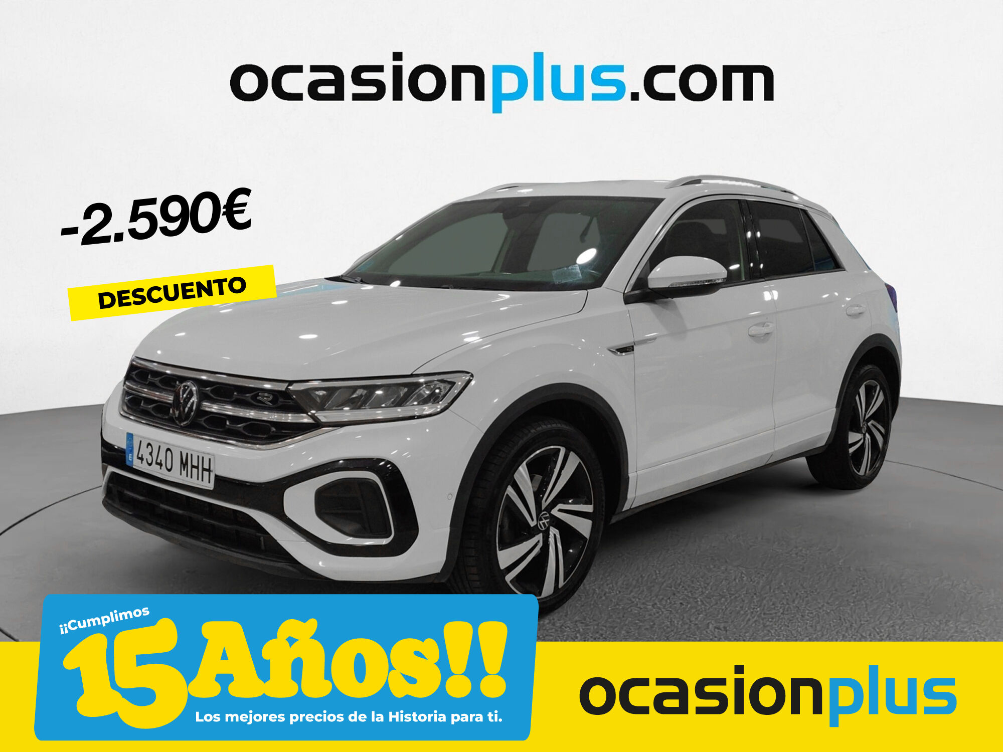 VOLKSWAGEN T-Roc (R-Line 1.5 TSI 110 kW (150 CV) DSG) en Madrid