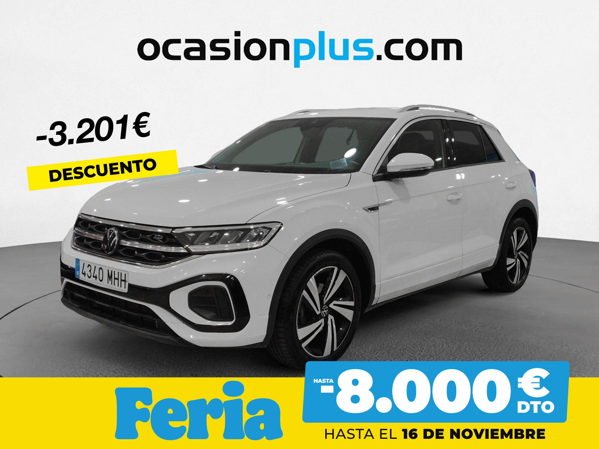 VOLKSWAGEN T-Roc (R-Line 1.5 TSI 110 kW (150 CV) DSG) en Madrid
