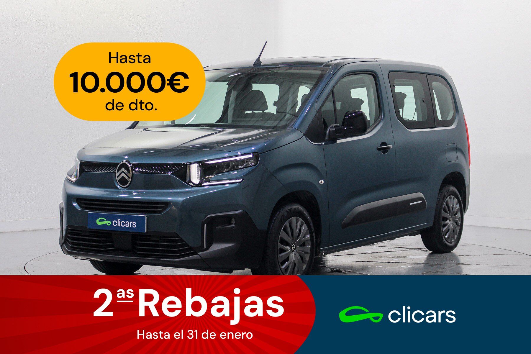 CITROEN Berlingo (Berlingo BlueHDi S&S Talla M Plus 100) en Madrid