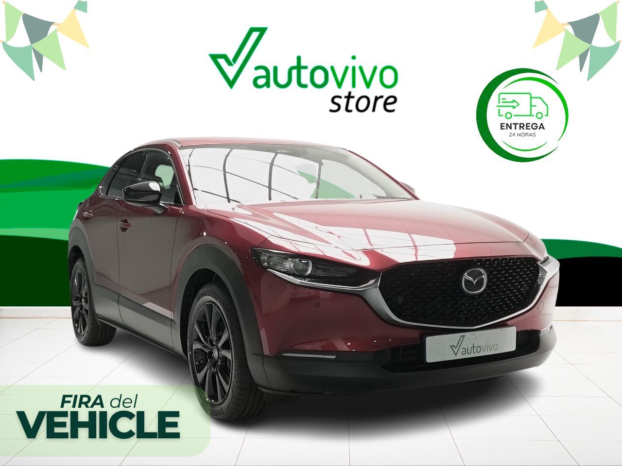 MAZDA CX-30 (HOMURA 2.0 E-SKYACTIV-X MHEV 186CV AUTO 5P) en Barcelona