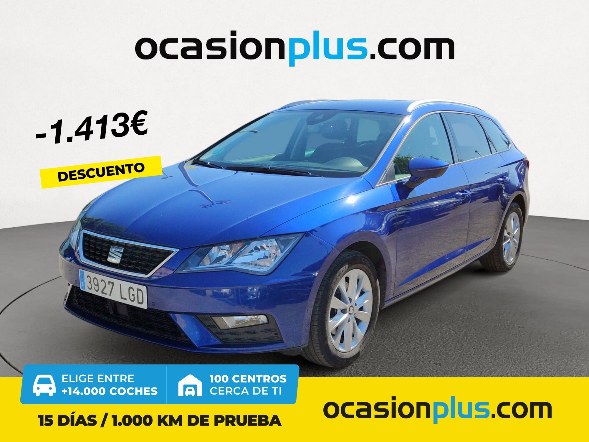 SEAT León (1.5 EcoTSI S&S Style Edition 96 kW (130 CV)) en Madrid