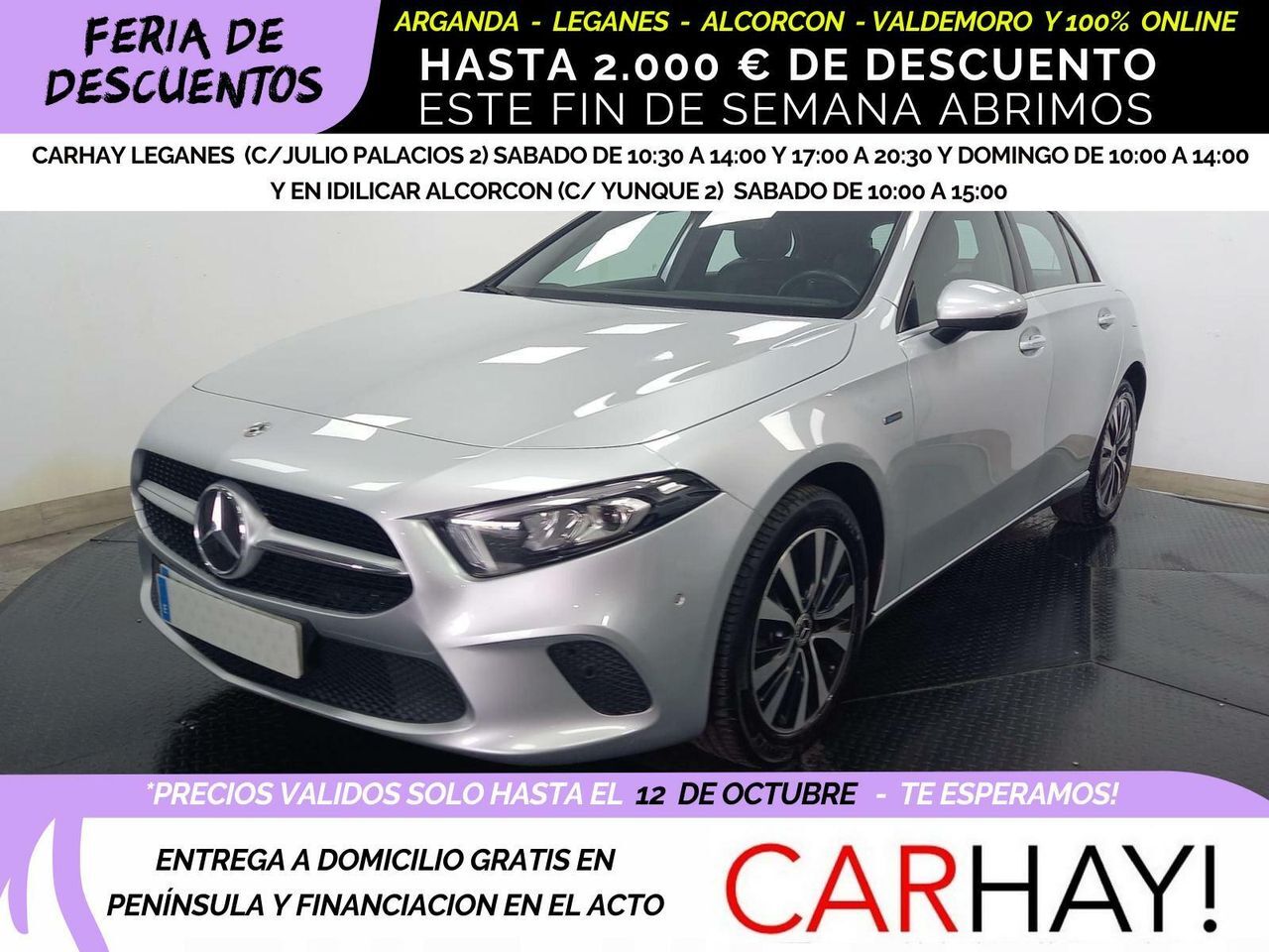 MERCEDES Clase A (250 E BUSINESS LINE 8G-DCT) en Madrid