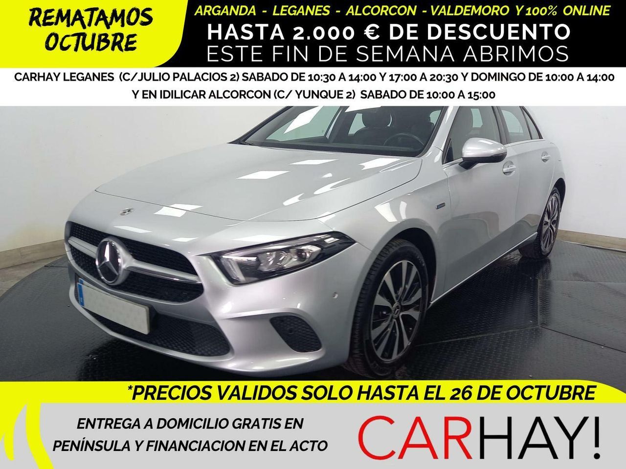 MERCEDES Clase A (250 E BUSINESS LINE 8G-DCT) en Madrid