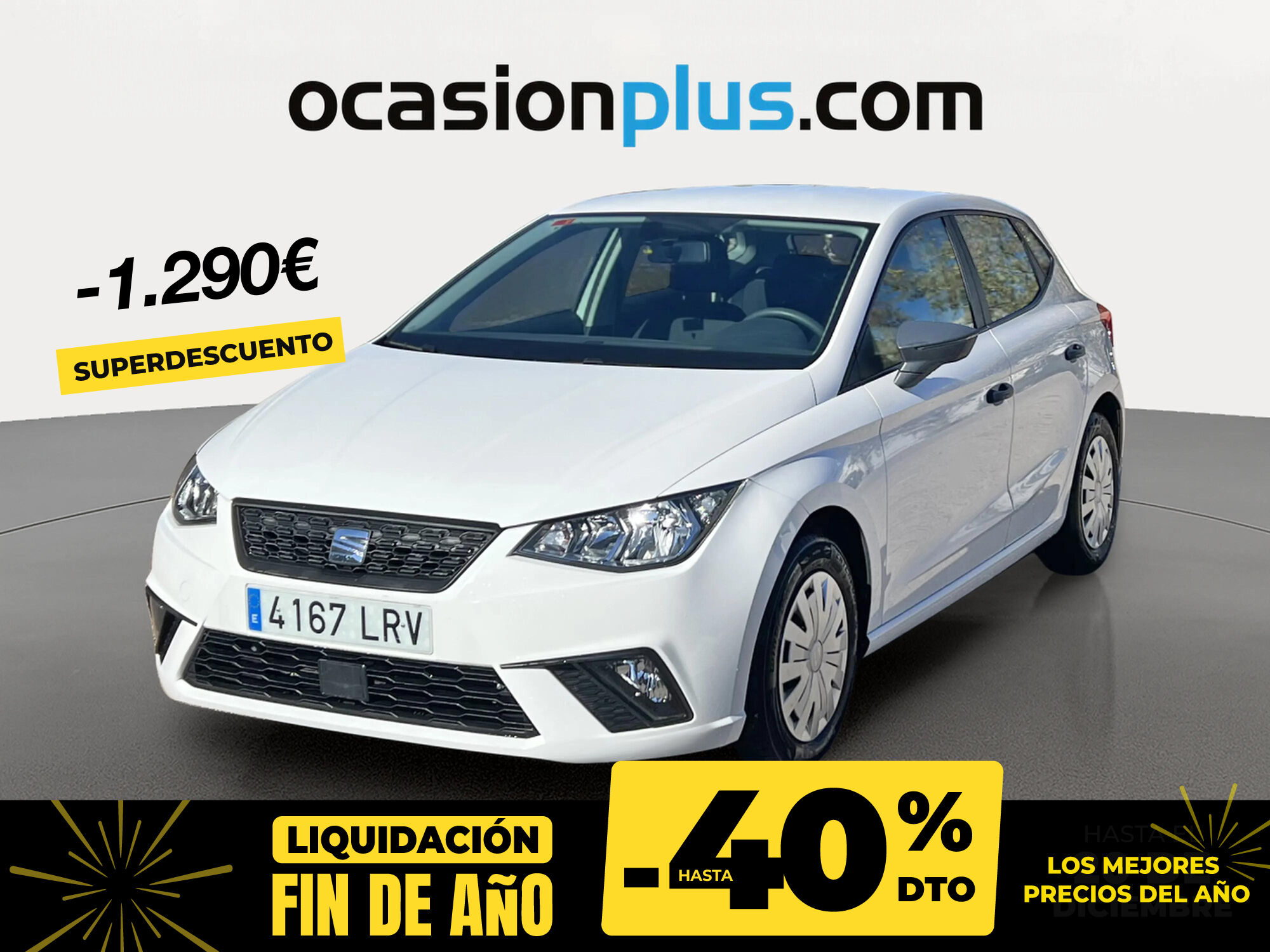 SEAT Ibiza (1.0 MPI Reference Go2 59 kW (80 CV)) en Madrid