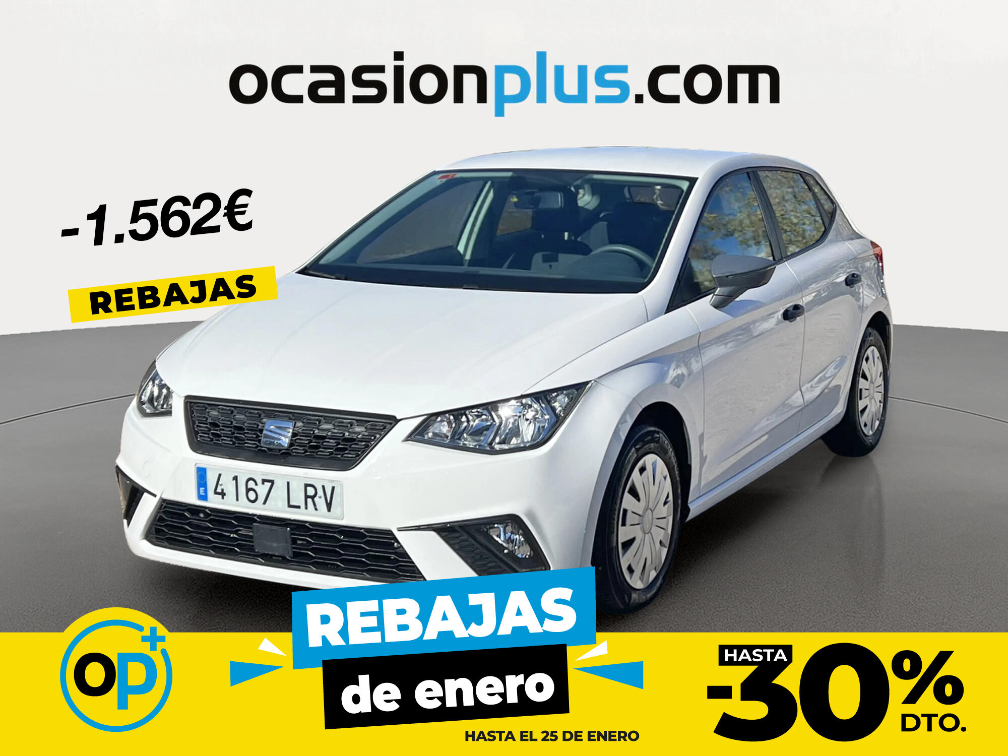 SEAT Ibiza (1.0 MPI Reference Go2 59 kW (80 CV)) en Madrid