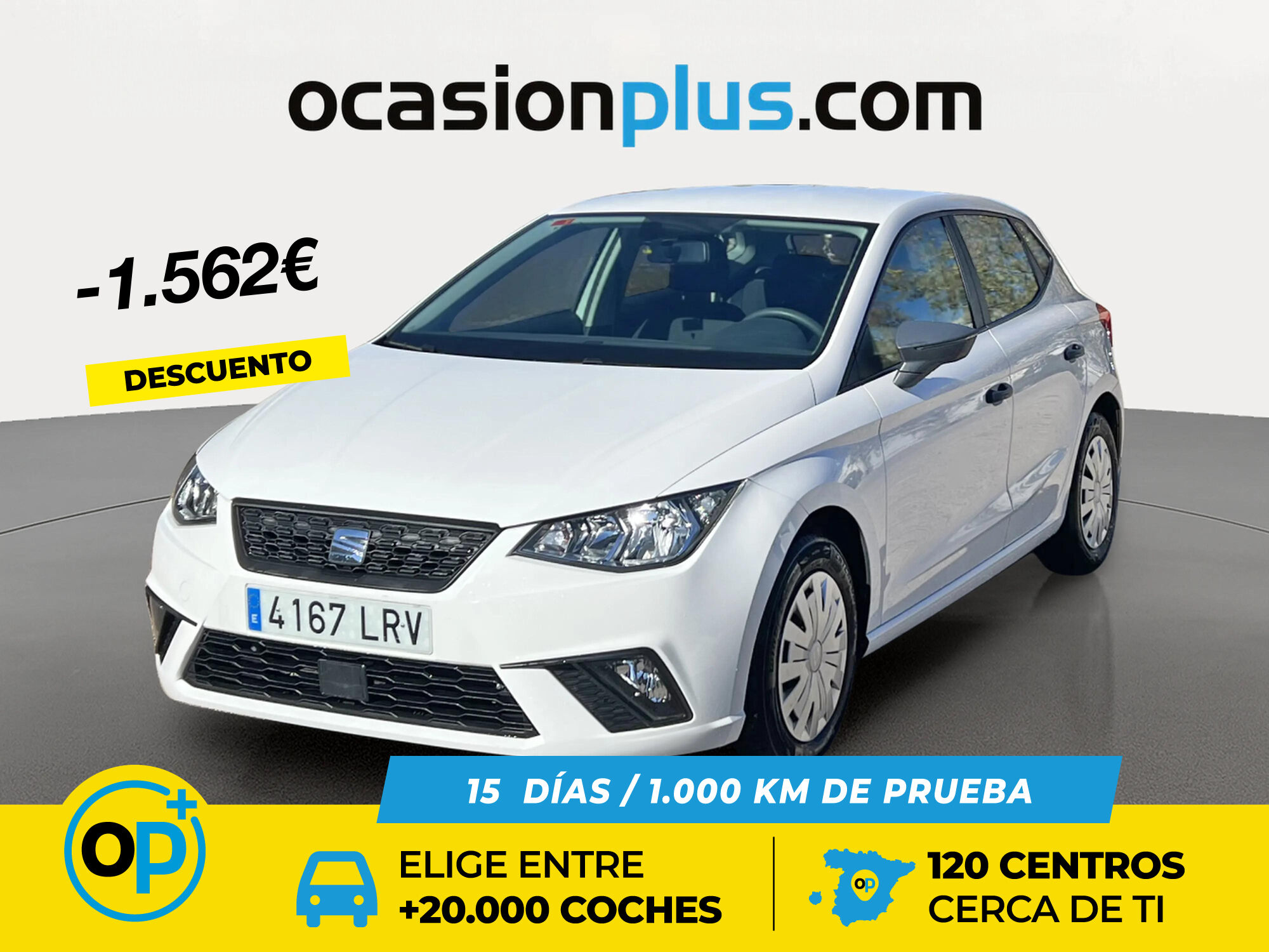 SEAT Ibiza (1.0 MPI Reference Go2 59 kW (80 CV)) en Madrid