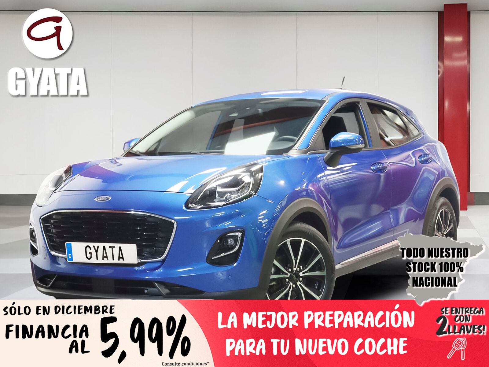 FORD Puma (1.0 EcoBoost MHEV Titanium 92 kW (125 CV)) en Madrid