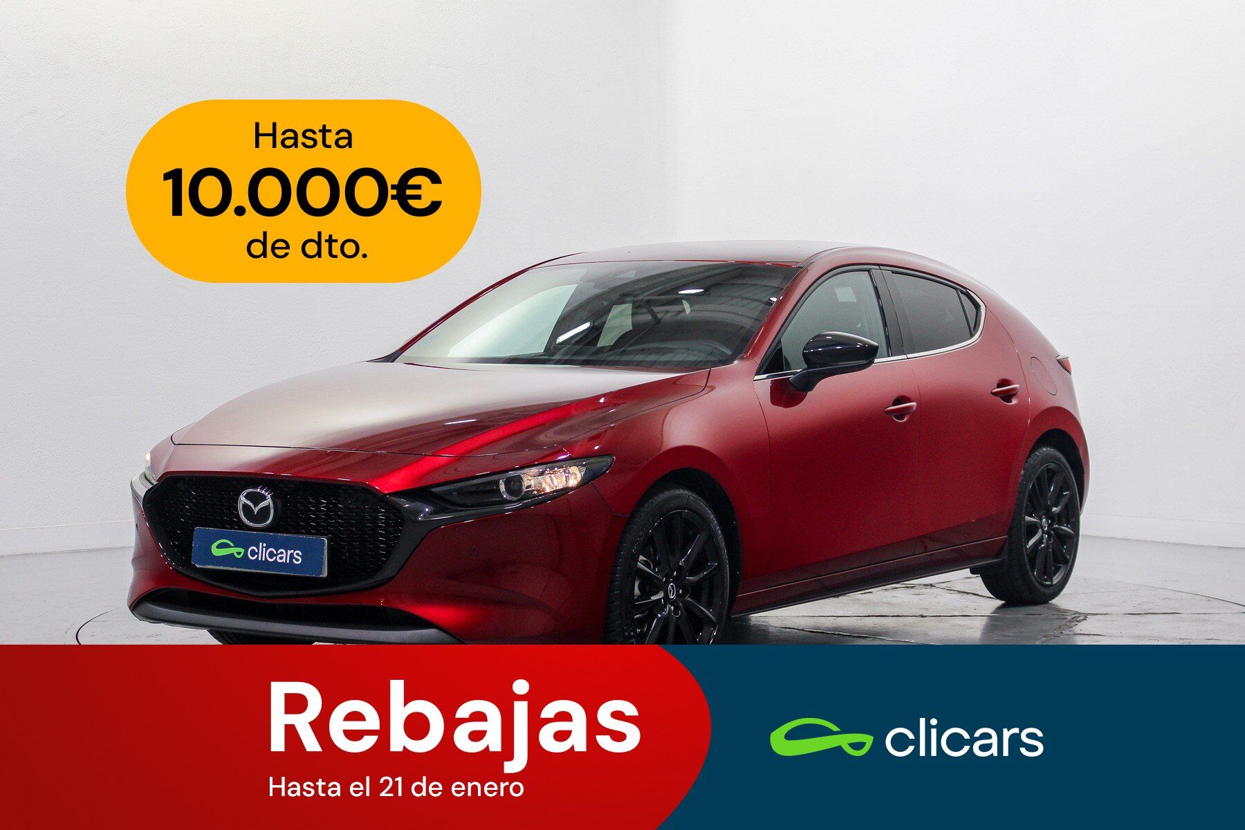MAZDA Mazda3 (Mazda3 2.0 e-Skyactiv-G Homura 90kW) en Madrid