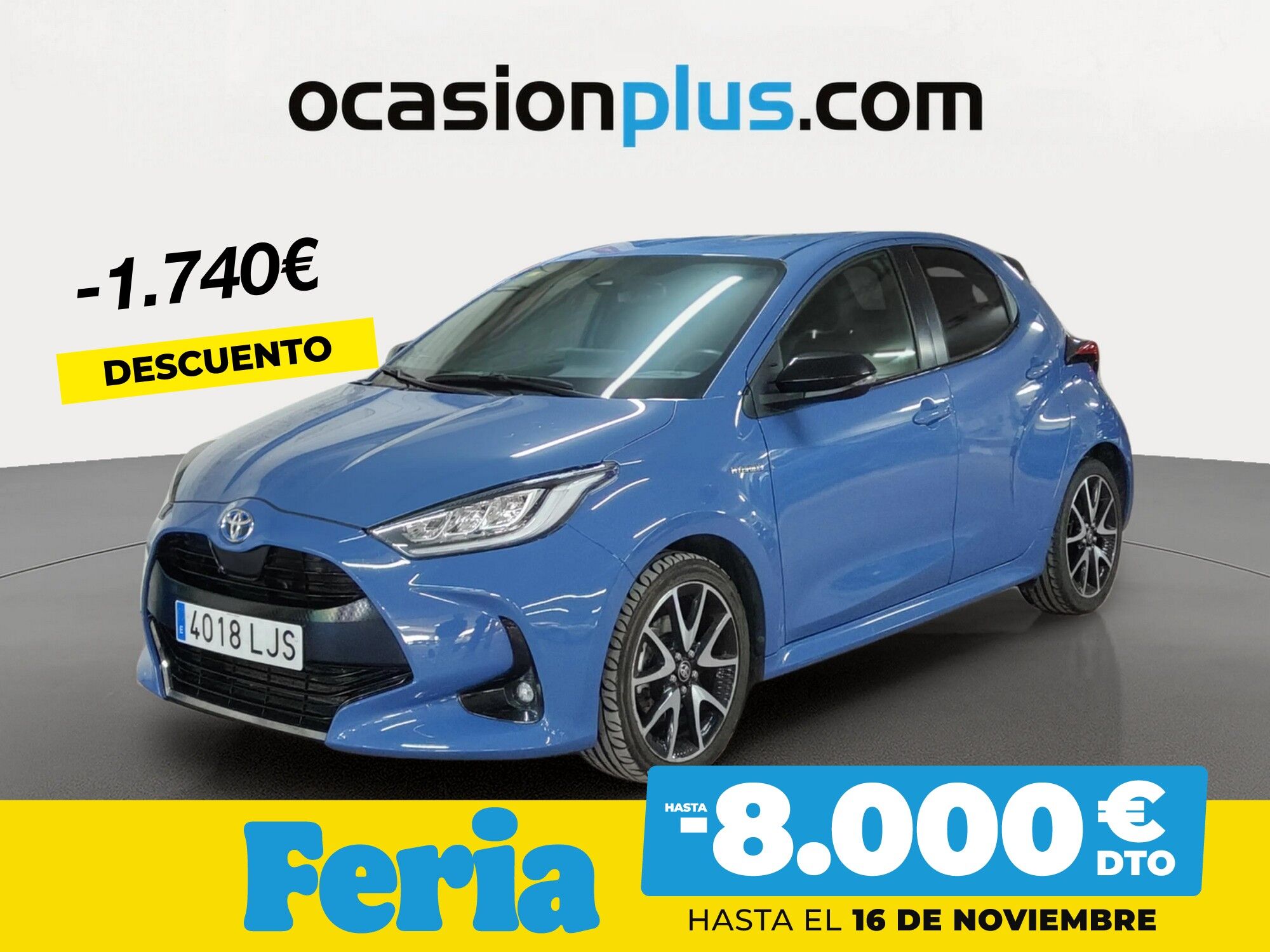 TOYOTA Yaris (1.5 120H Style Plus 85 kW (116 CV)) en Madrid