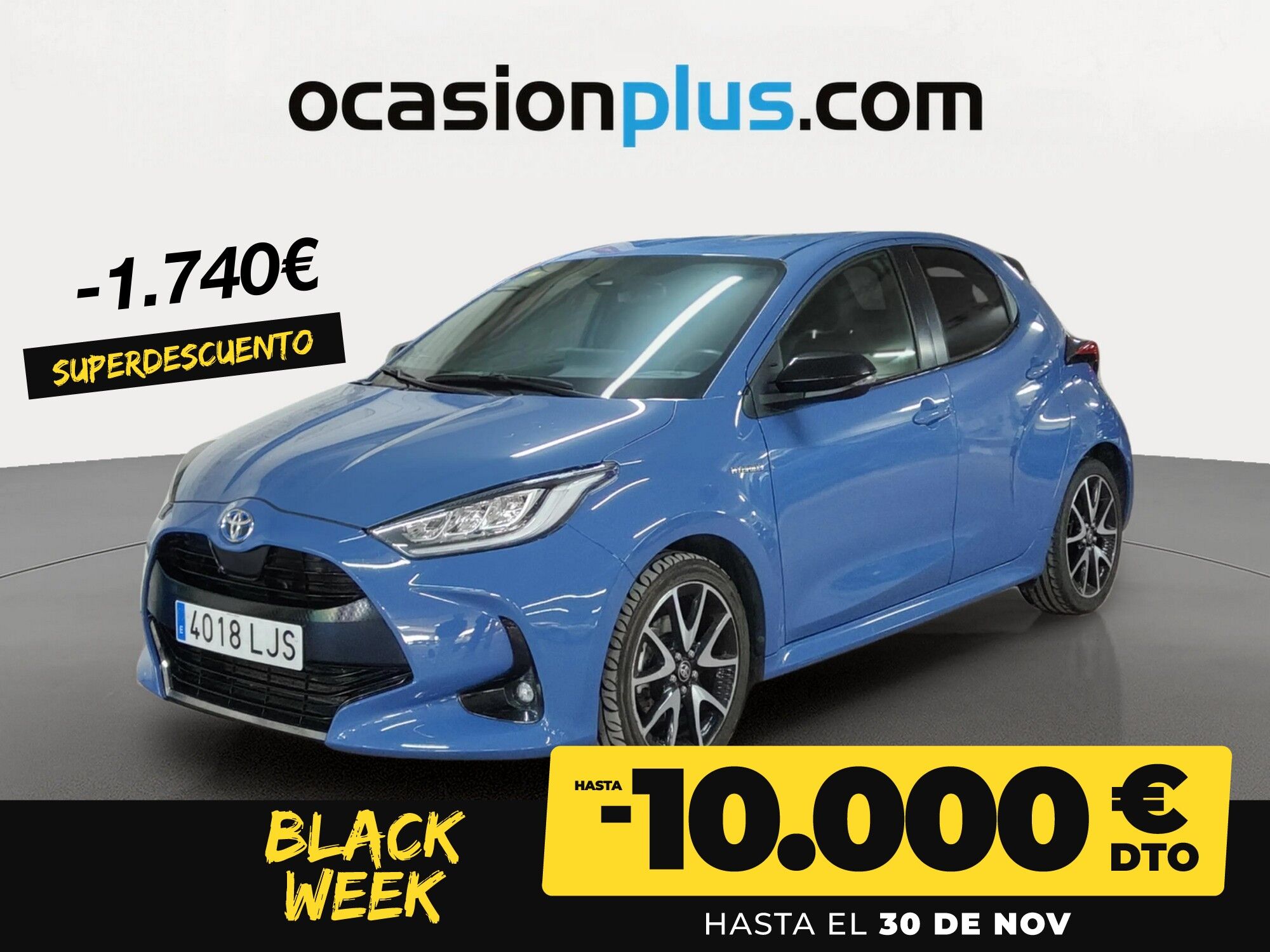 TOYOTA Yaris (1.5 120H Style Plus 85 kW (116 CV)) en Madrid