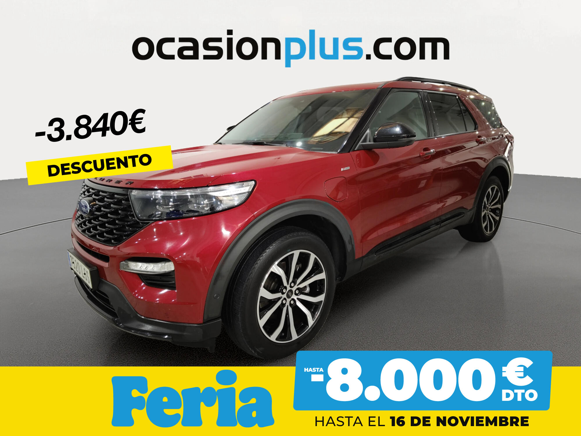 FORD Explorer (3.0 PHEV ST Line AWD 336 kW (457 CV)) en Madrid