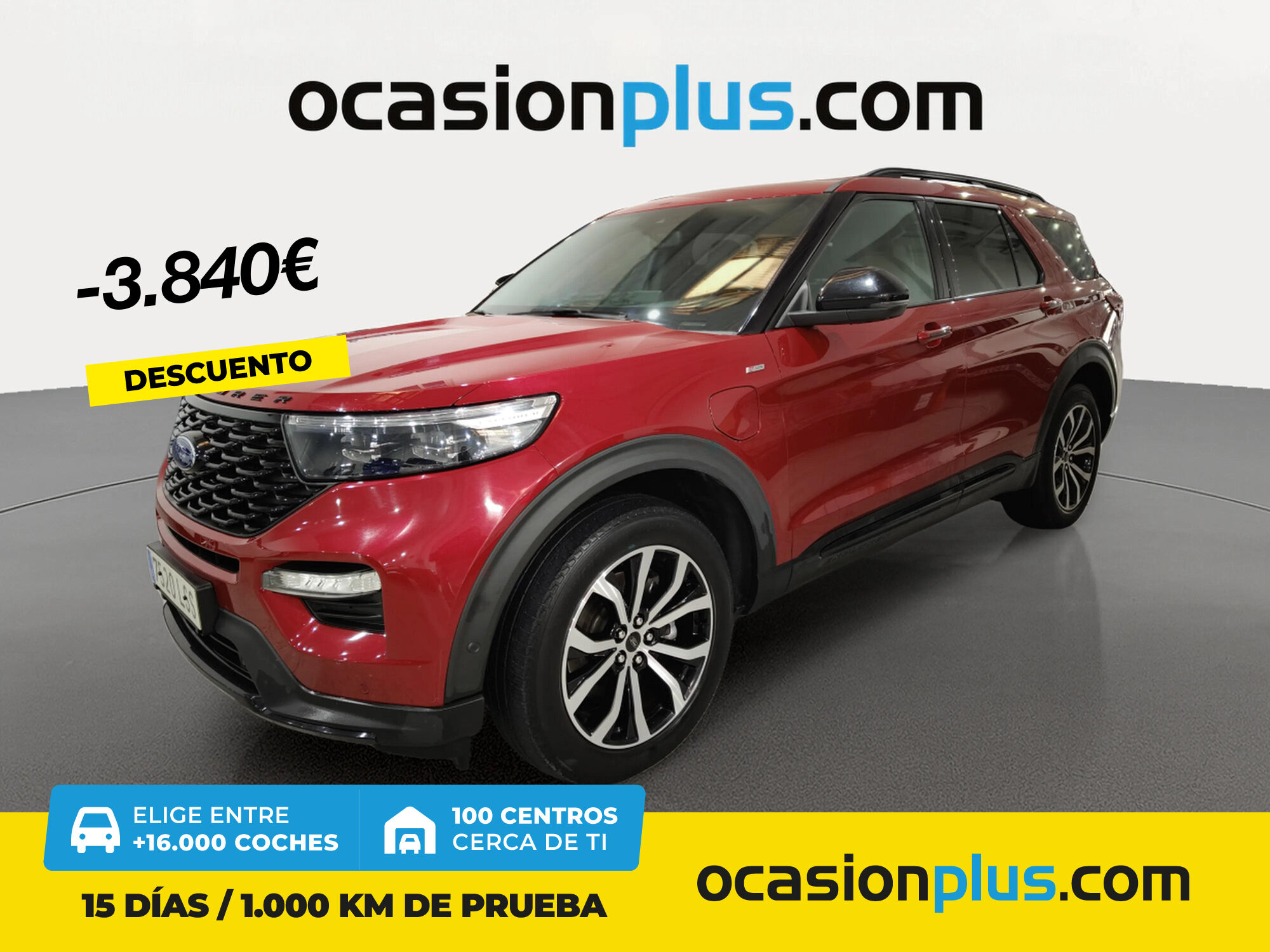 FORD Explorer (3.0 PHEV ST Line AWD 336 kW (457 CV)) en Madrid