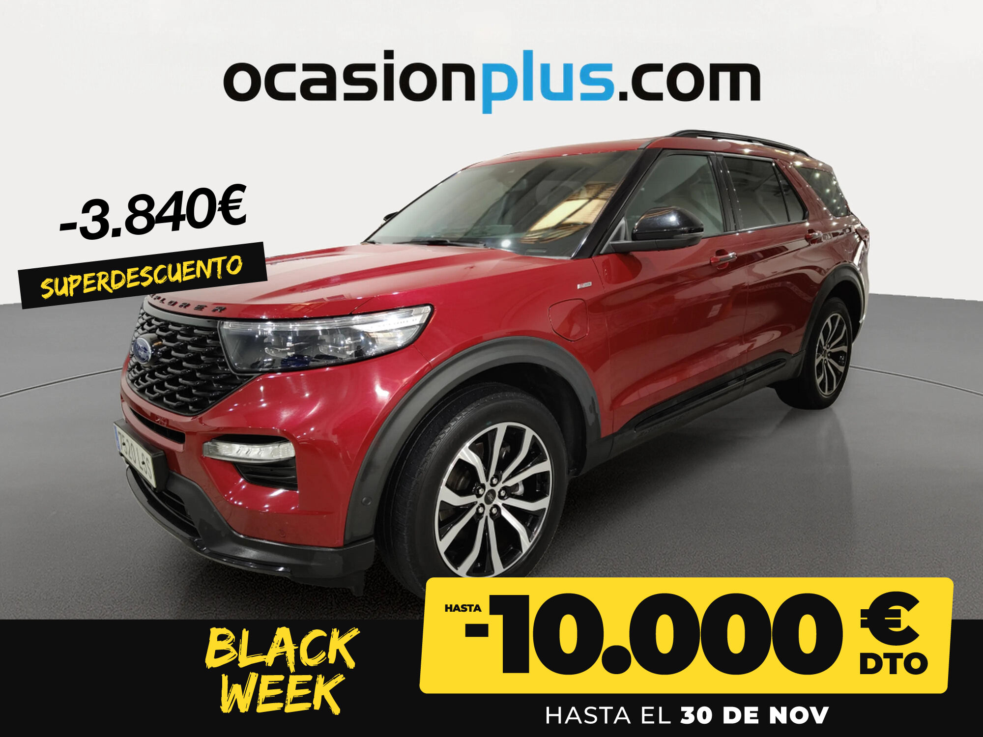 FORD Explorer (3.0 PHEV ST Line AWD 336 kW (457 CV)) en Madrid