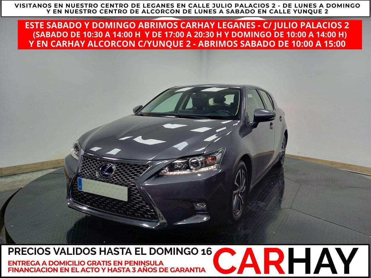 LEXUS CT (200H BUSINESS) en Madrid