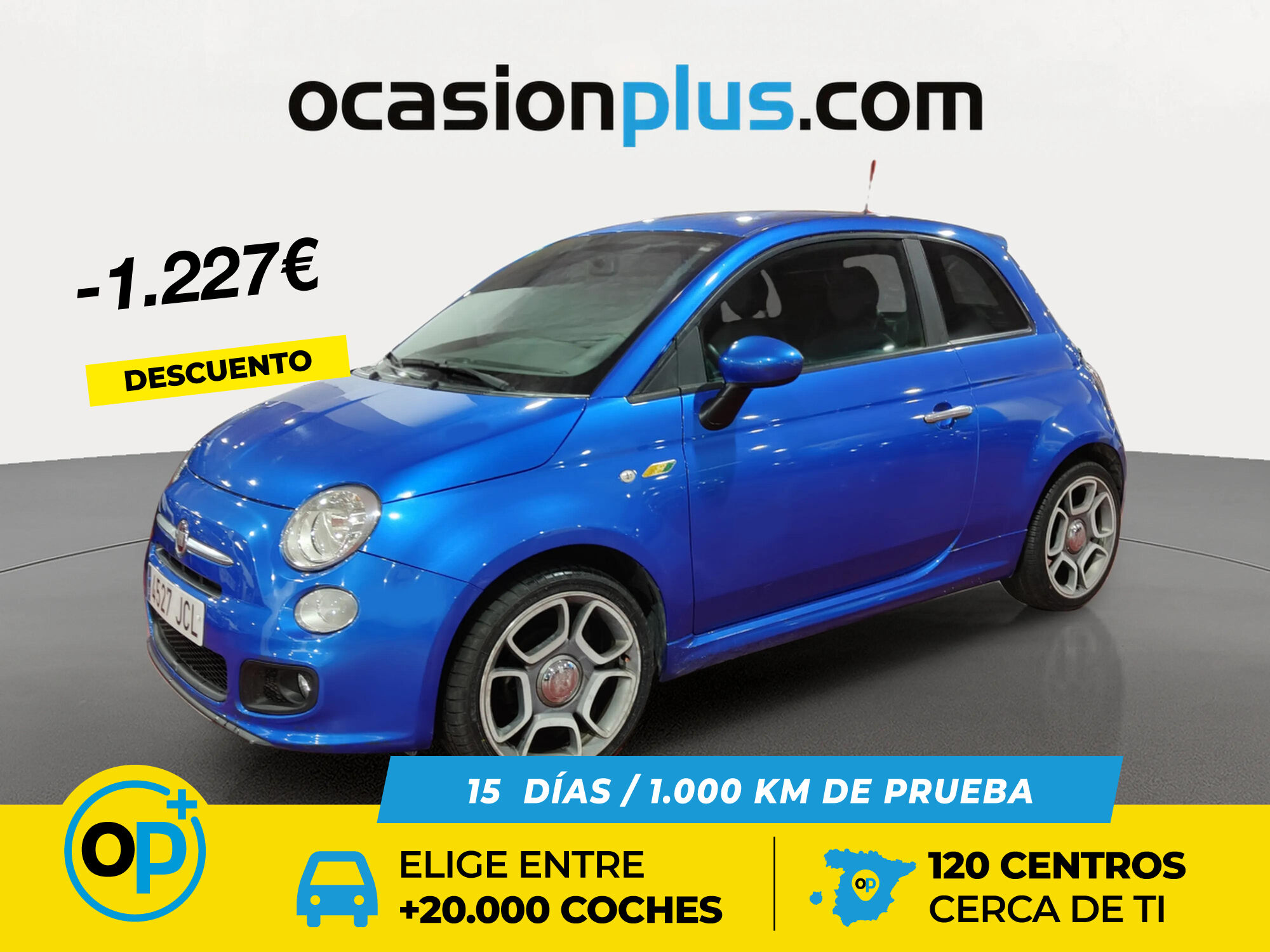 FIAT 500 (1.2 8v S 51 kW (69 CV)) en Madrid
