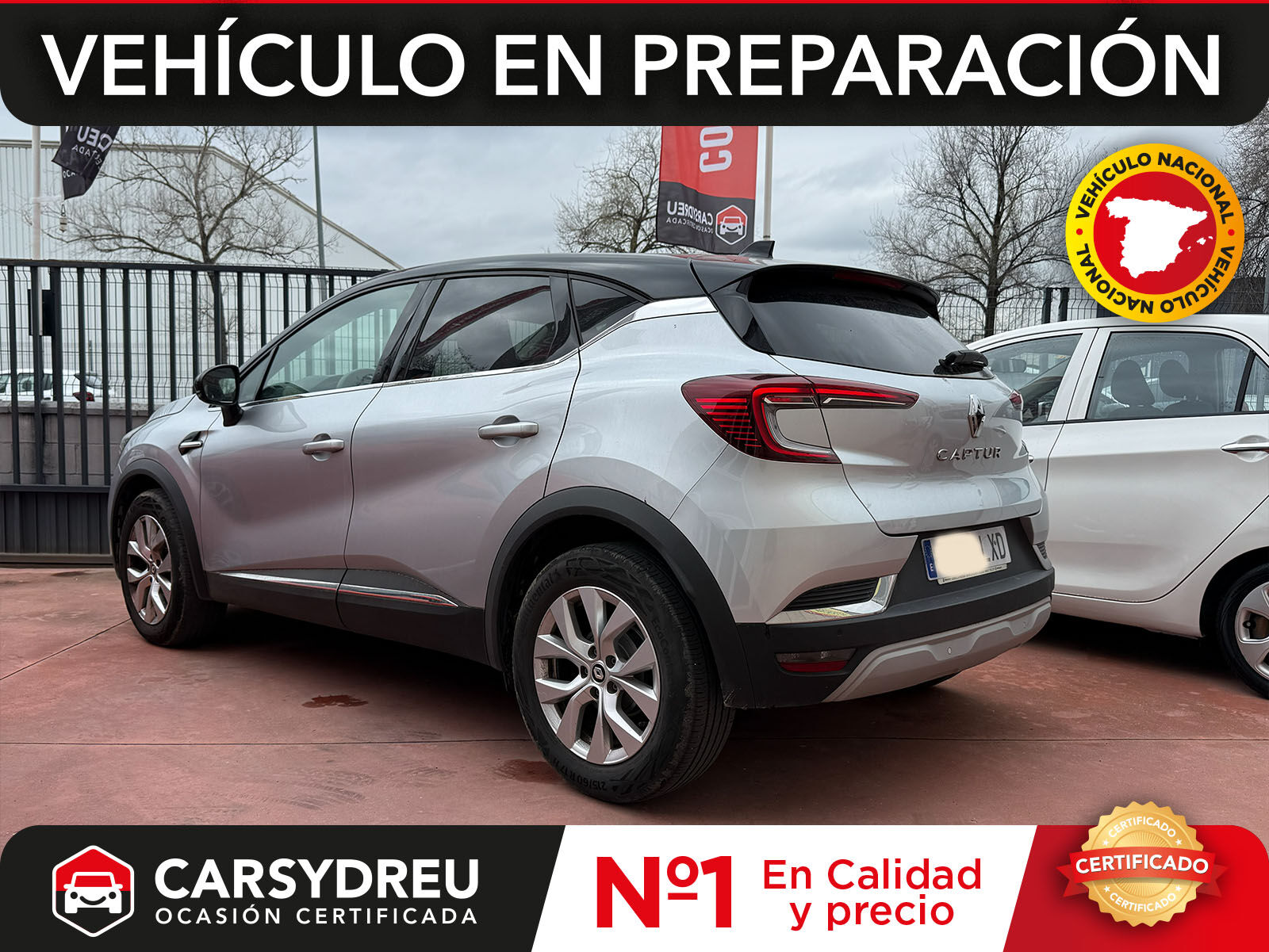 Foto del RENAULT Captur TCe GPF Micro Híbrido Zen103kW