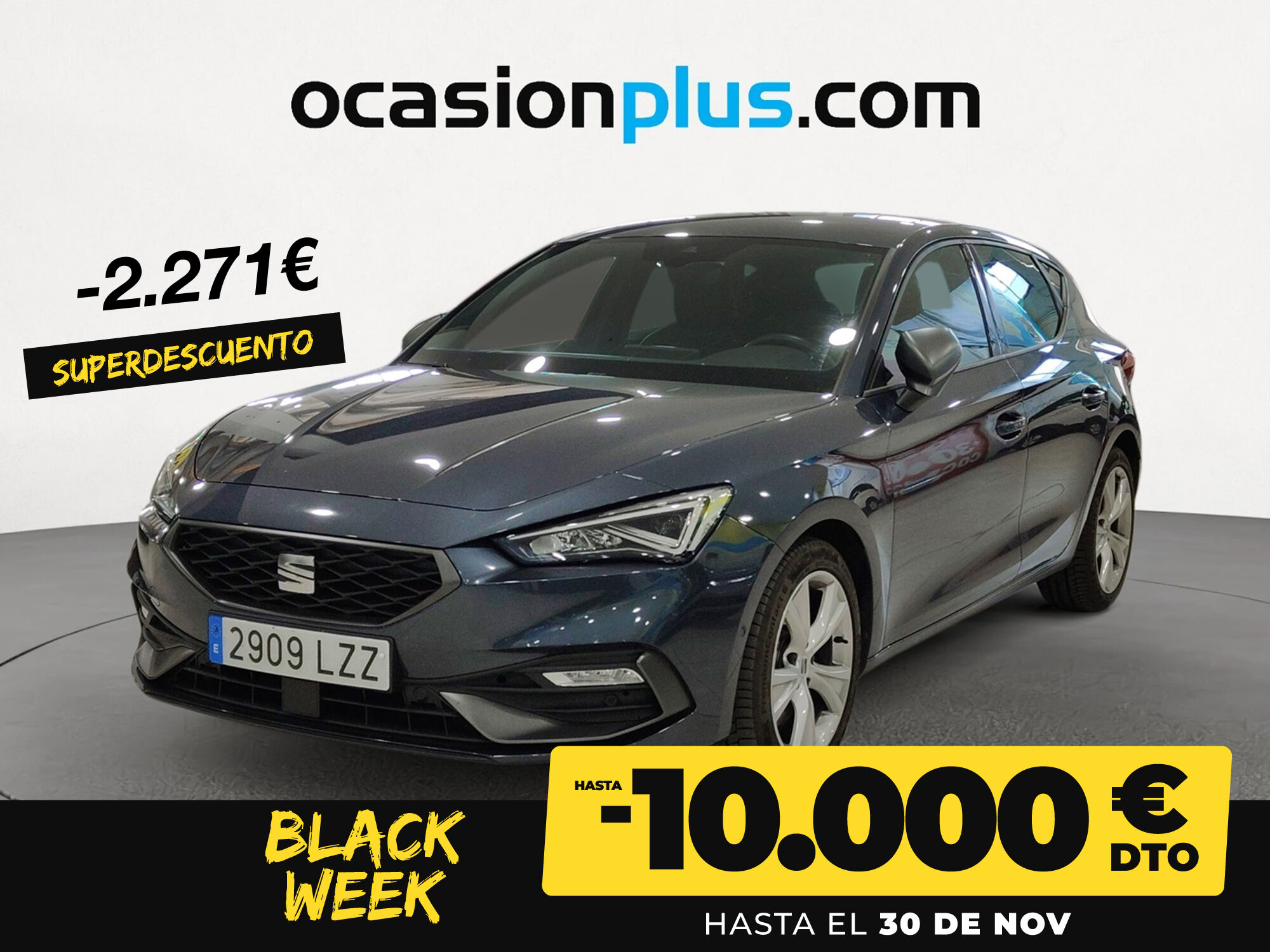 SEAT León (1.5 TSI S&S FR 110 kW (150 CV)) en Madrid