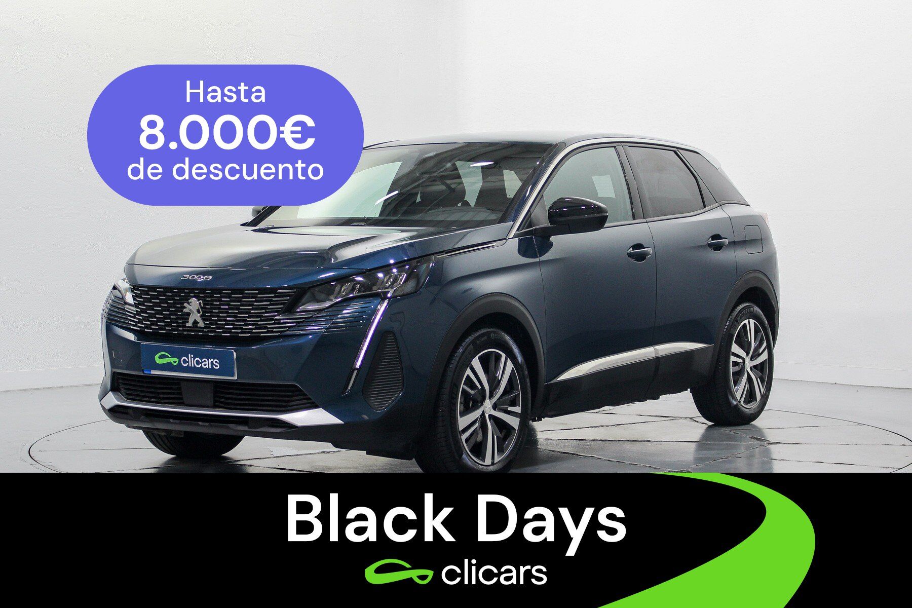 PEUGEOT 3008 (3008 HYB PHEV 180 Allure Pack e-EAT8) en Madrid