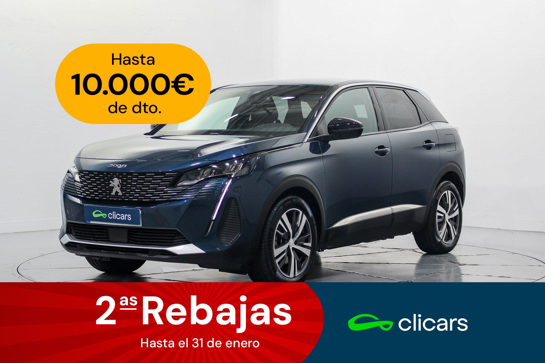 PEUGEOT 3008 (3008 HYB PHEV 180 Allure Pack e-EAT8) en Madrid