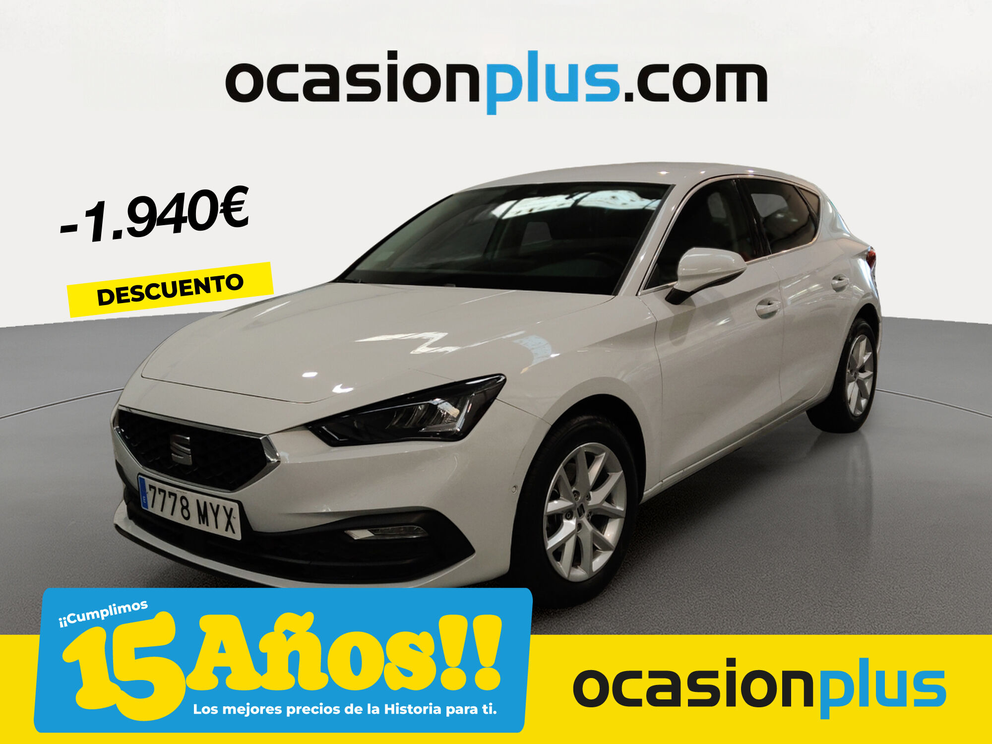 SEAT León (1.5 TSI S&S Style 25 Aniversario 85 kW (116 CV)) en Madrid