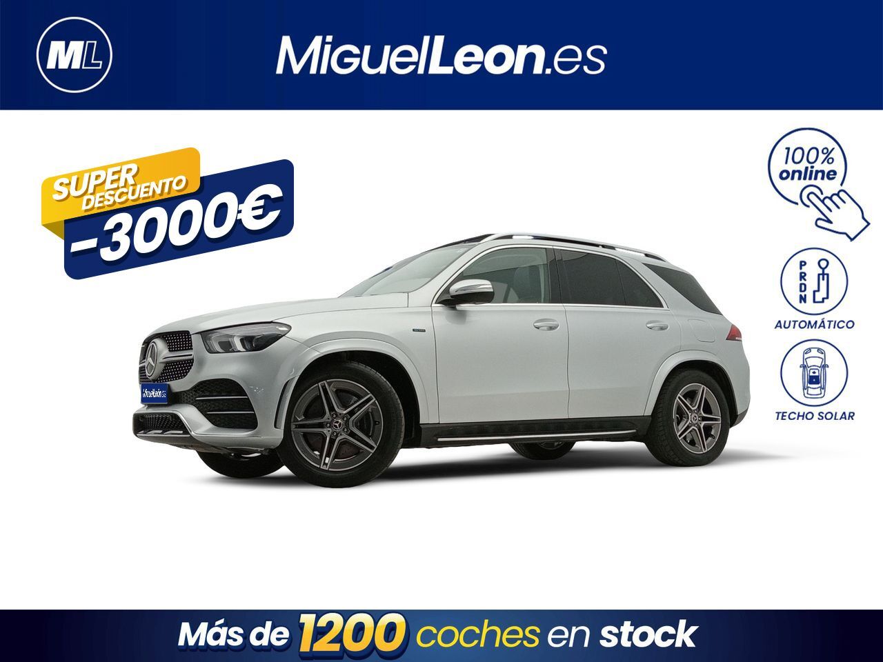 MERCEDES Clase GLE (GLE 350 de 4MATIC (Híbrido Enchufable)) en Palmas, Las